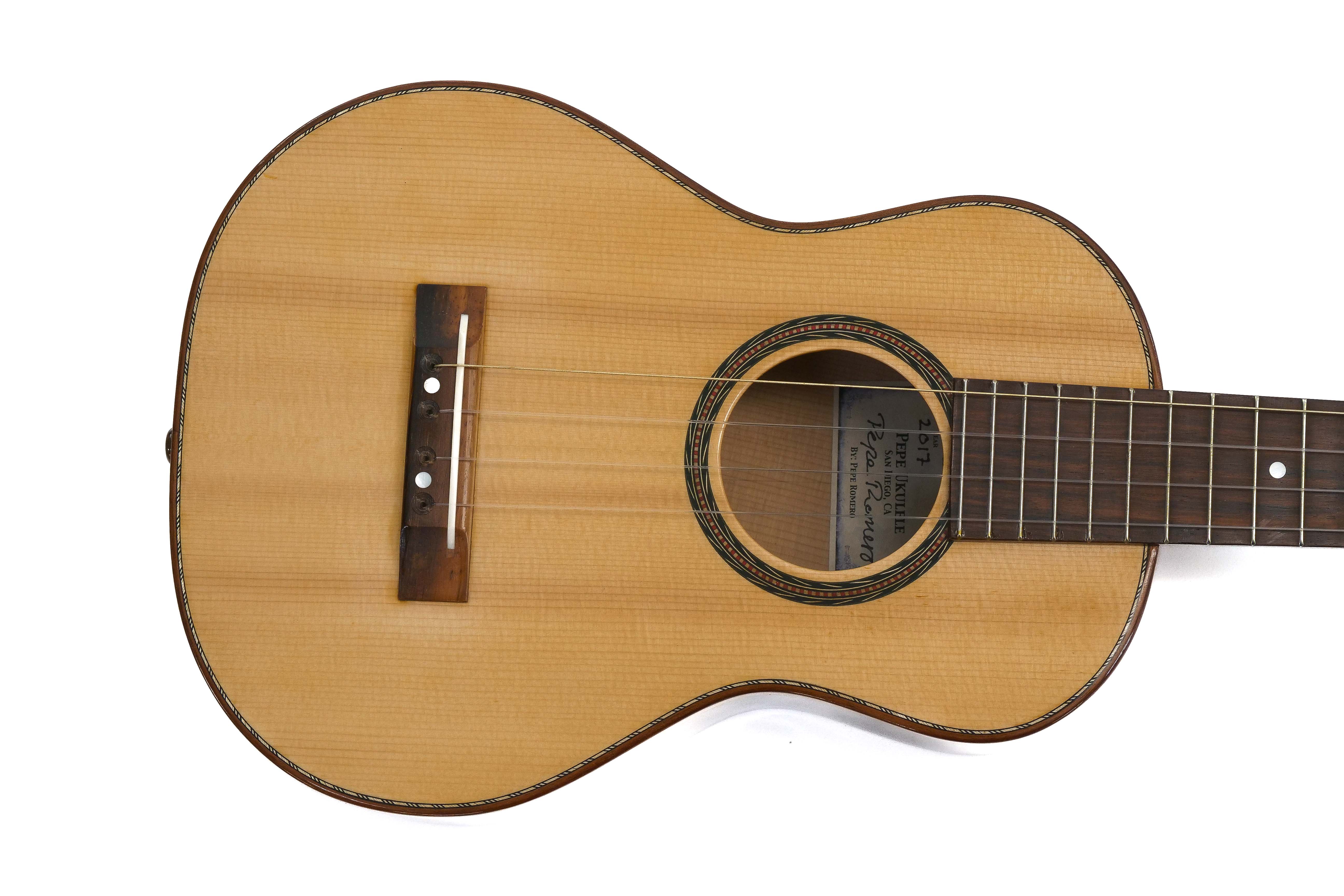 Pepe Romero 2017 Custom Grand Reserve Tenor Ukulele “Valkyne"