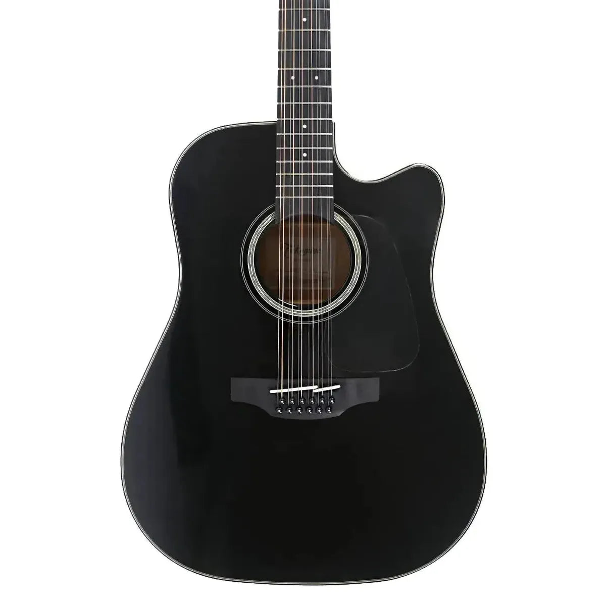 Takamine GD30CE12 Black 12-String Dreadnought Guitar