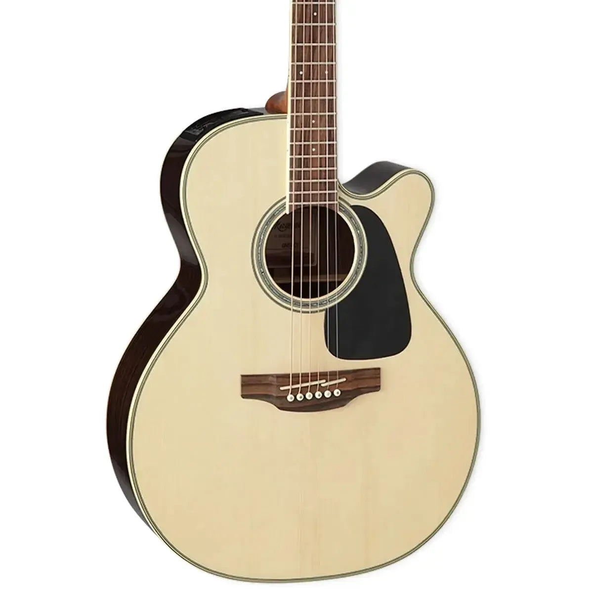 Takamine GN51CE NAT acoustic-electric guitar with natural spruce top, black walnut back, and NEX cutaway body.