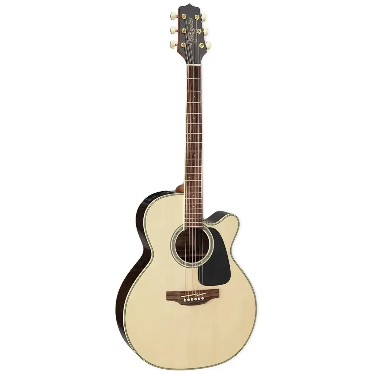 Takamine GN51CE NAT acoustic-electric guitar with natural spruce top, black walnut back, and NEX cutaway body.
