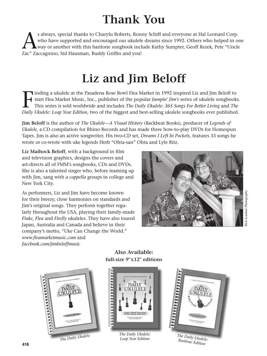 The Daily Ukulele: Leap Year Edition For Baritone Ukulele