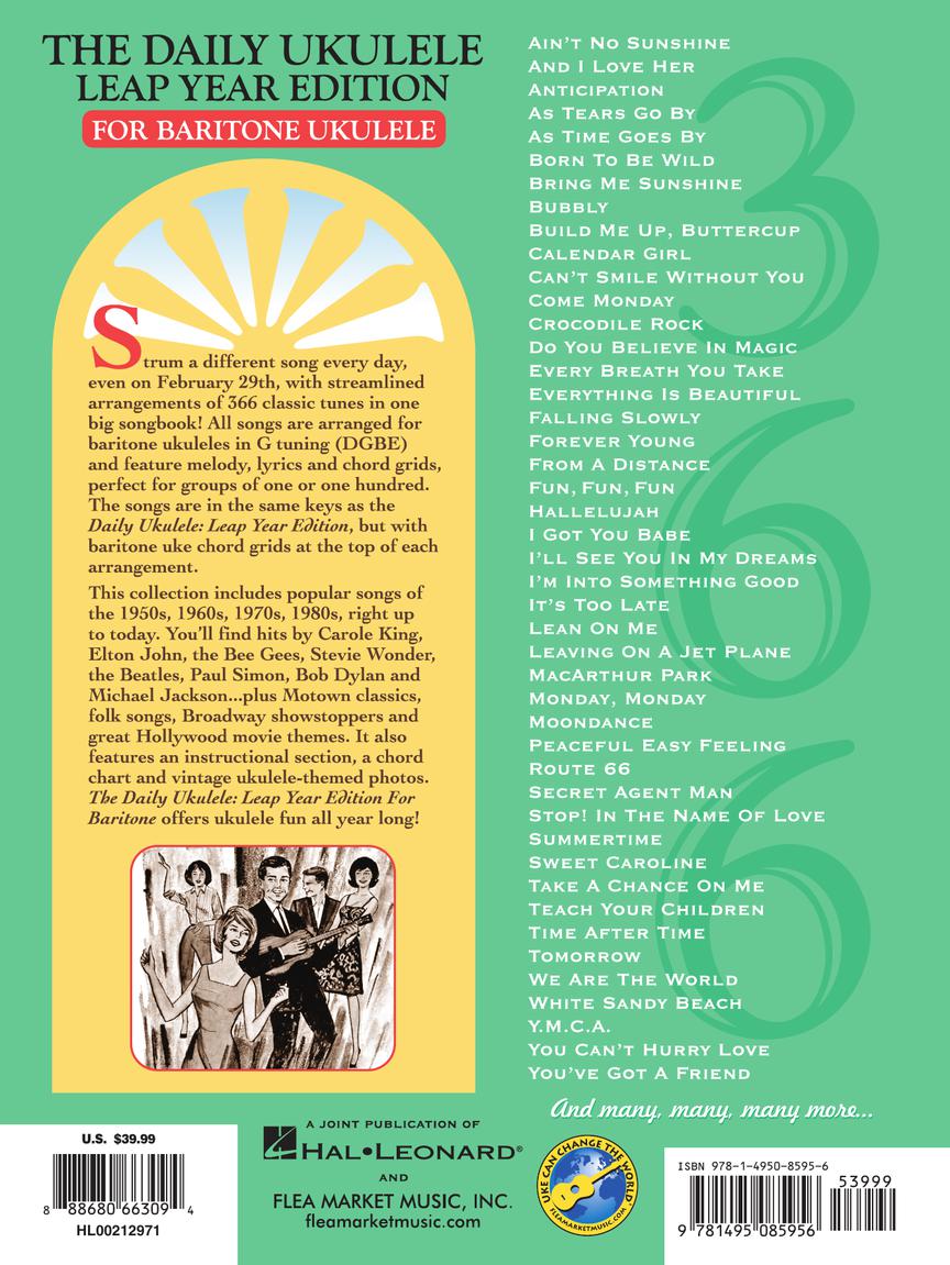 The Daily Ukulele: Leap Year Edition For Baritone Ukulele