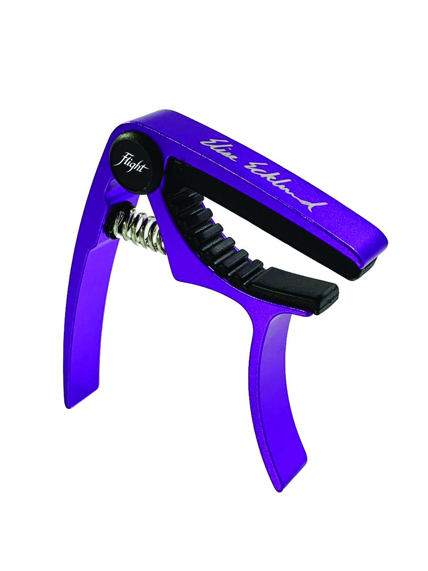 FLIGHT ELISE ECKLUND SIGNATURE UKULELE CAPO Purple FC-EE