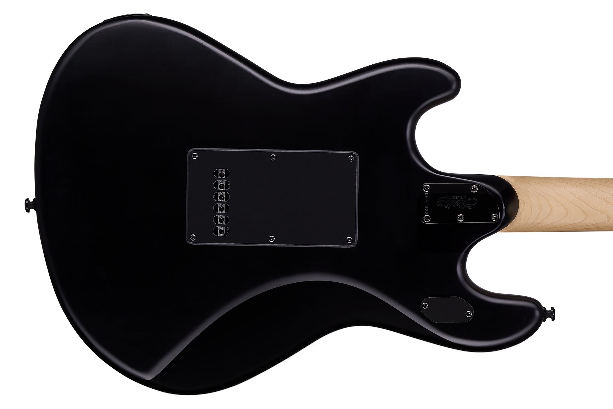 Sterling Music Man SR30 Stingray Stealth Black Electric Guitar "MERCURY" - Open Box