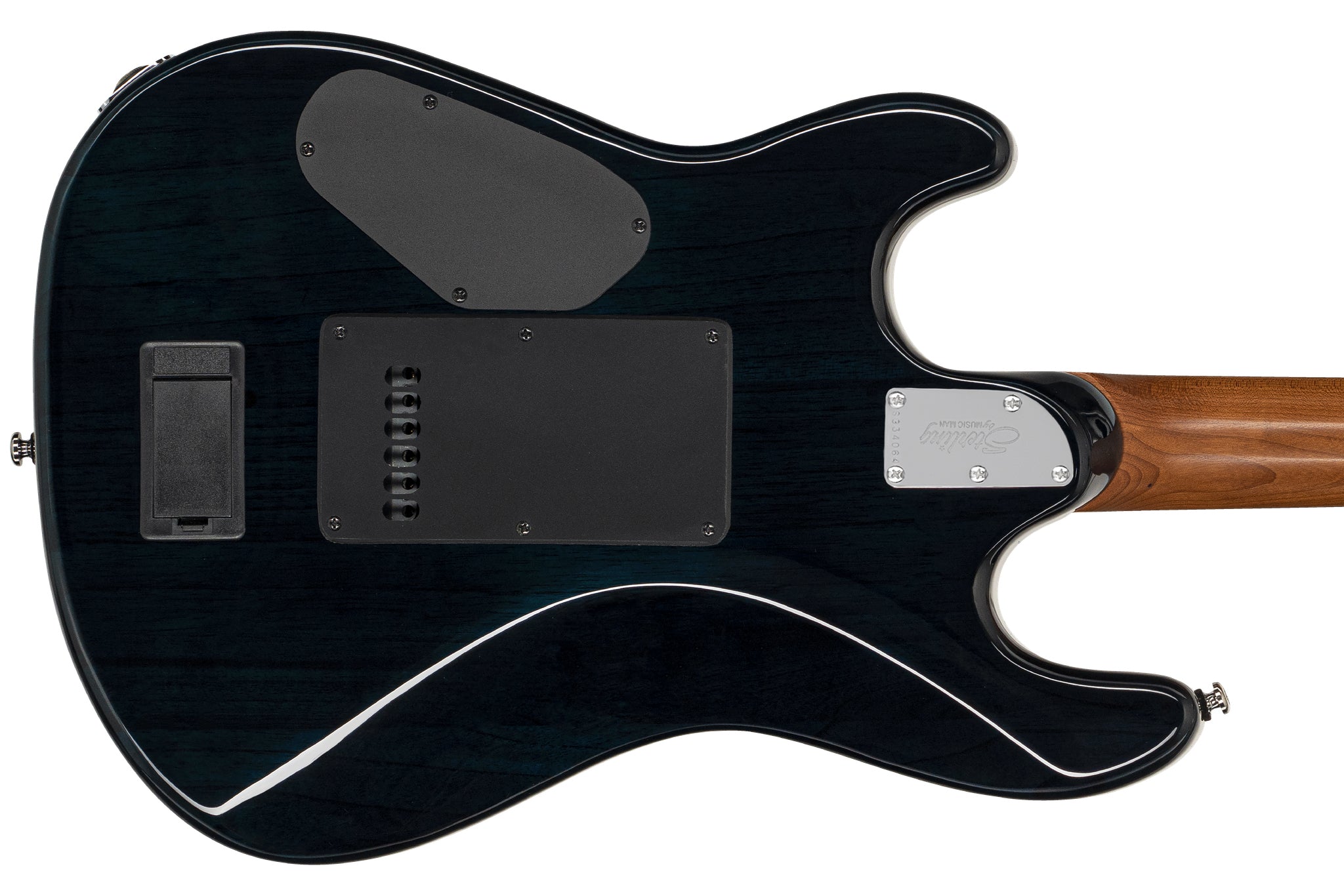 Sterling Sabre Dark Blue Burst Electric Guitar