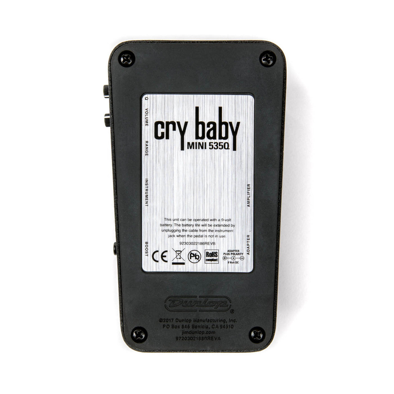 Dunlop CBM535Q Crybaby Q Mini Wah