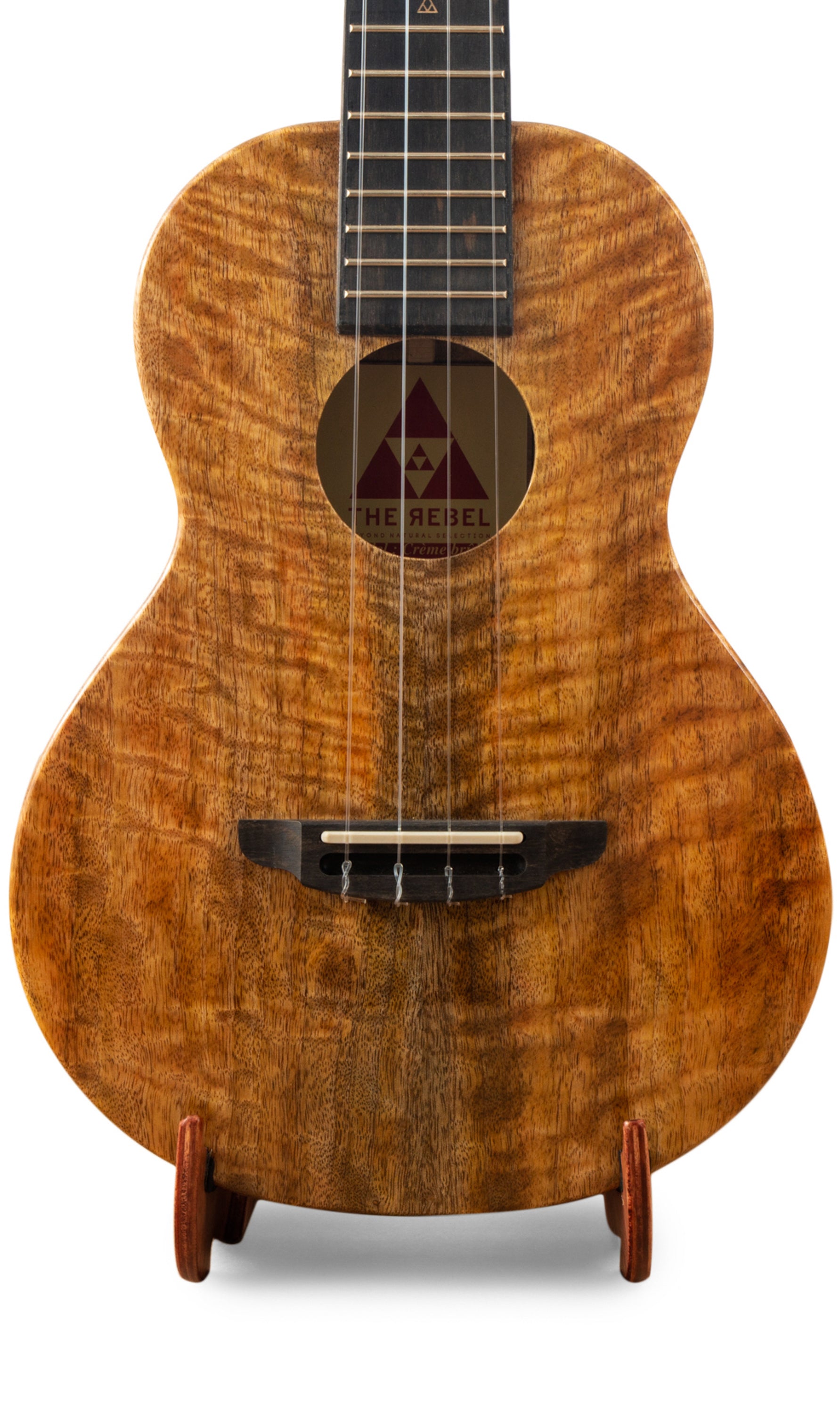 Rebel Creme Brulee Slimline Tenor Ukulele Solid Mango "Titania"