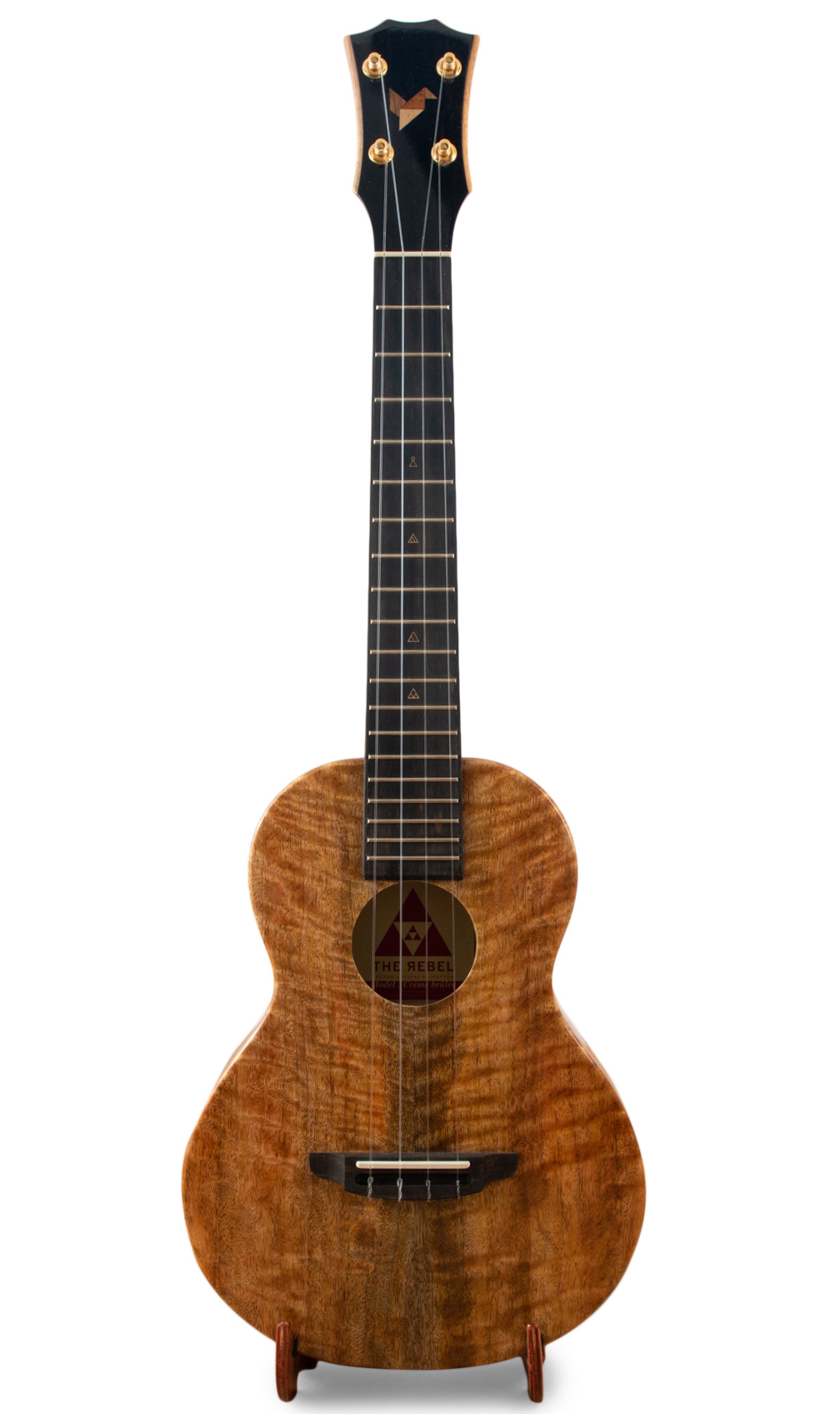 Rebel Creme Brulee Slimline Tenor Ukulele Solid Mango "Titania"