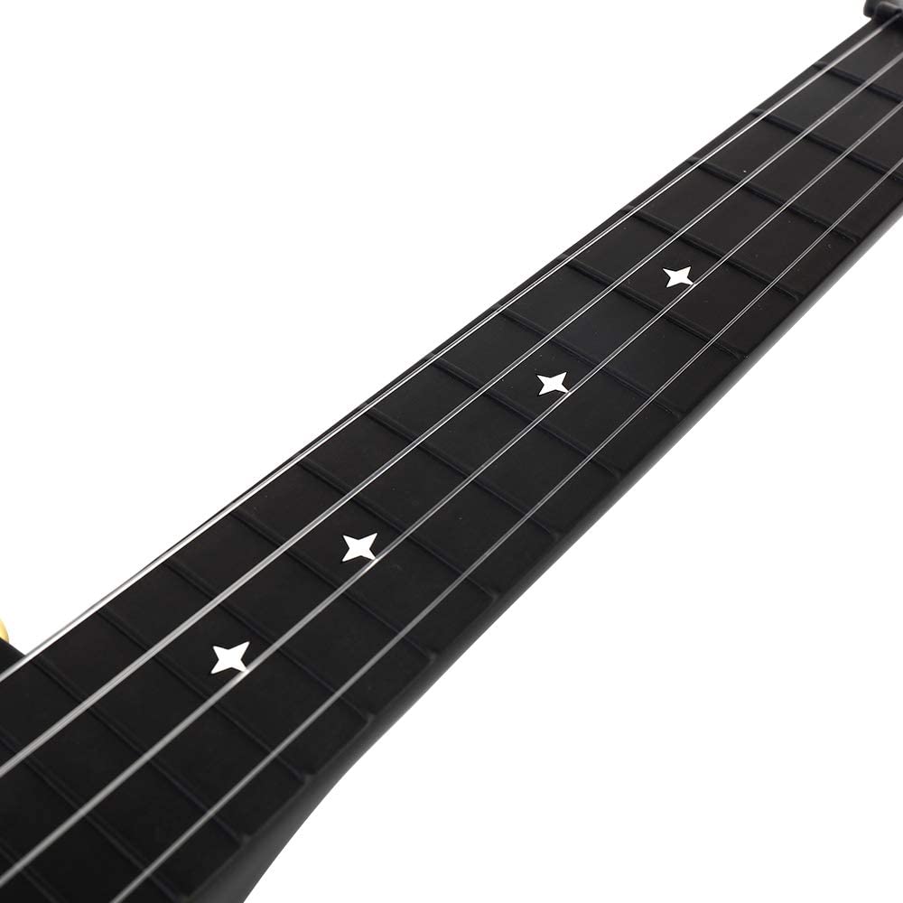 Enya Nova U Mini Black Soprano Ukulele "Mighty Mouse"