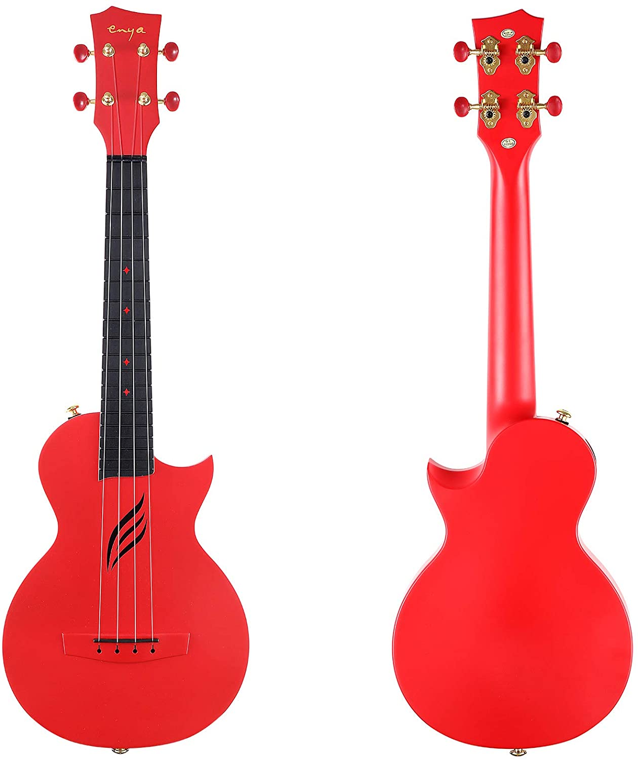 Enya Nova U Orange Concert Ukulele Carbon Fiber