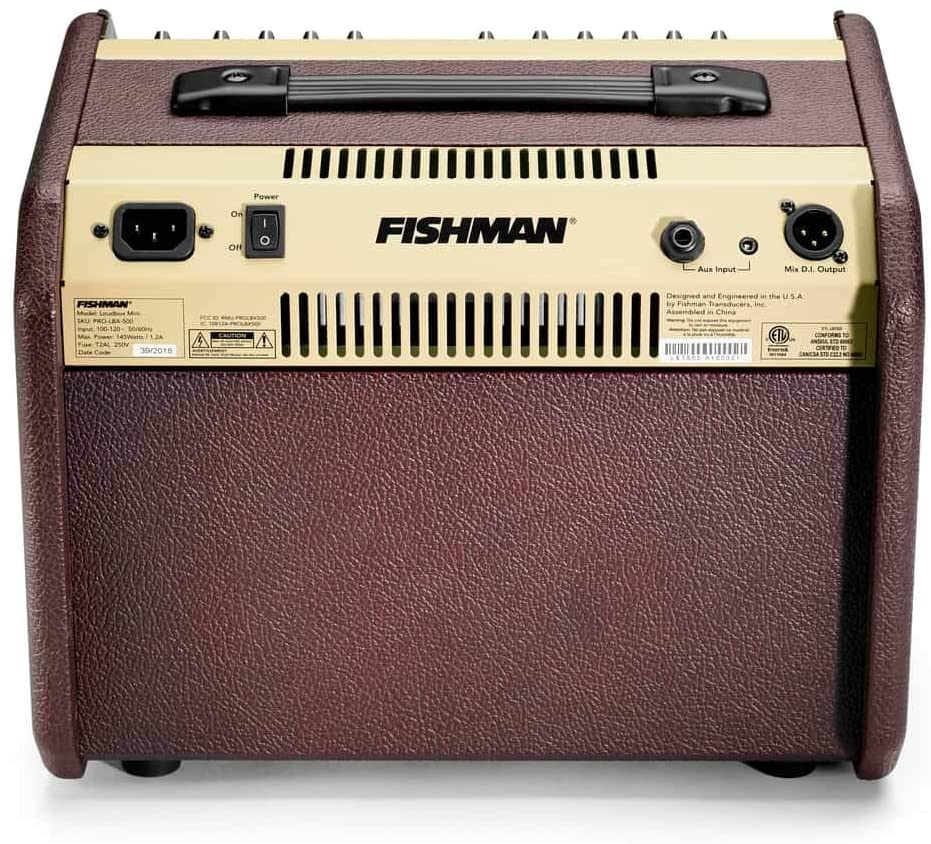 Fishman PRO-LBT-500 Loudbox Mini Acoustic Ukulele Guitar Bluetooth Amplifier