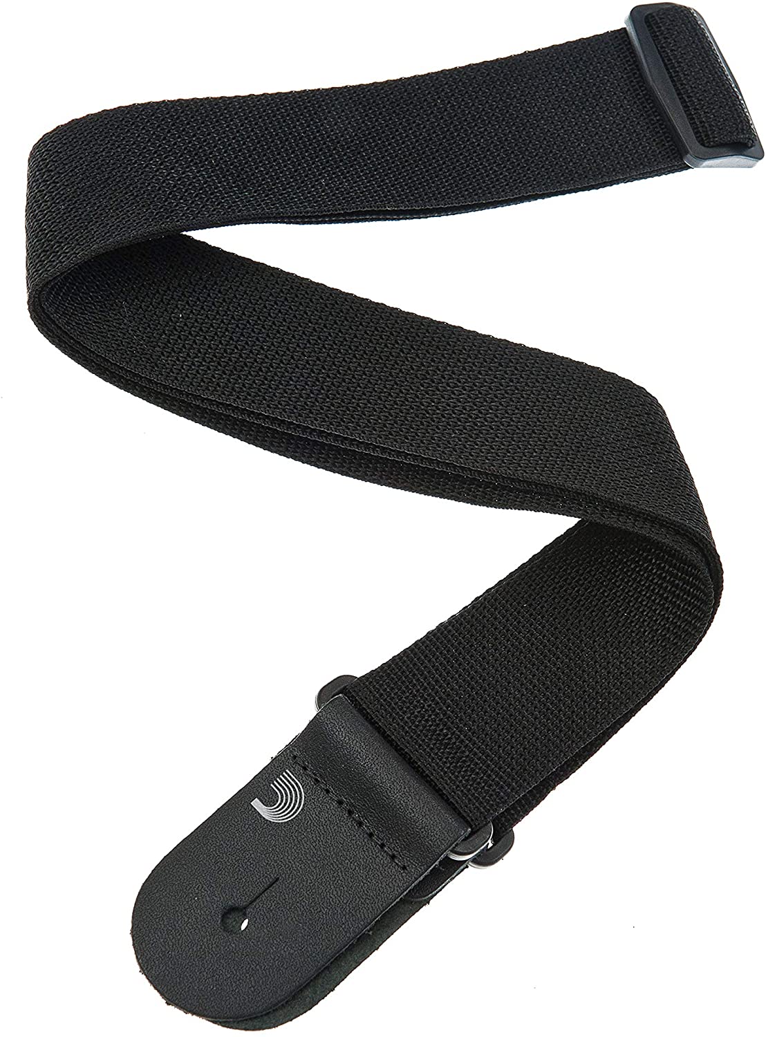 D'Addario Guitar Strap BLACK Polypropylene 2 Inch Wide