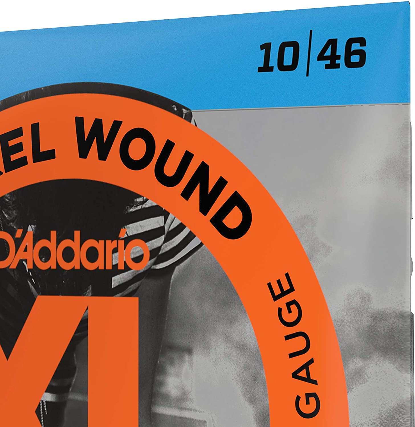 D'Addario EXL110-10P Nickel Wound regular Light Gauge Guitar Strings - 10 Pack