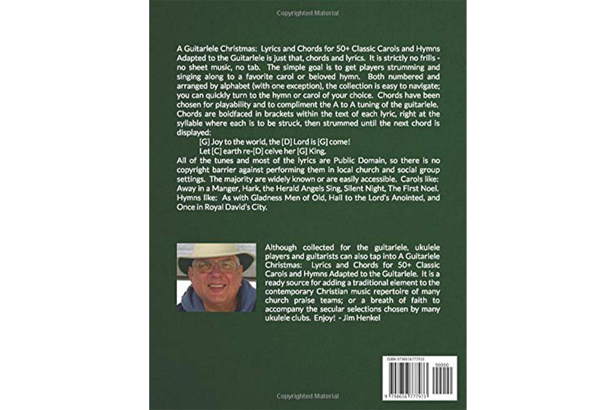 A Guitarlele Christmas: Lyrics and Chords for 50+ Classic Carols and Hymns