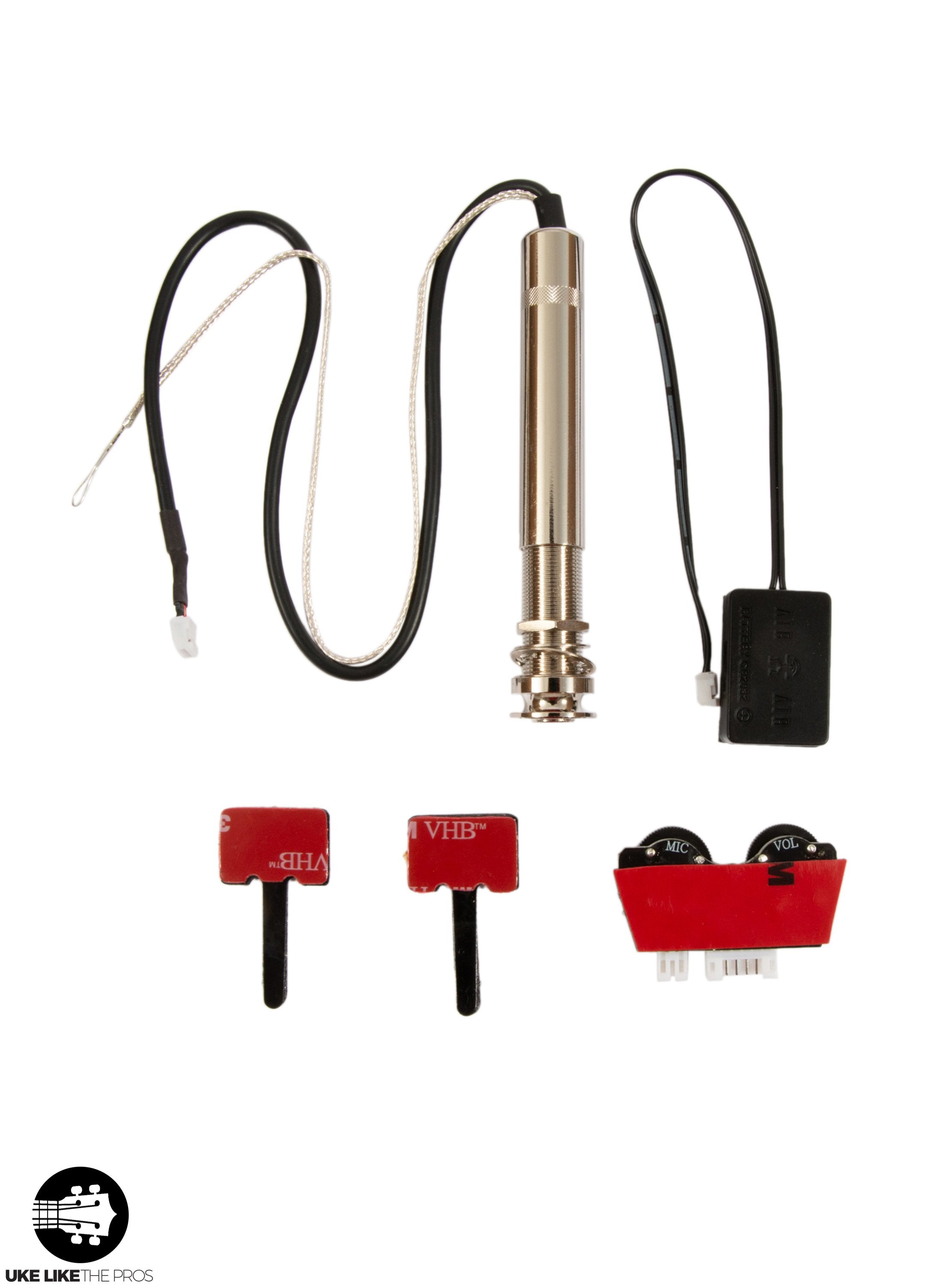 ANueNue Air Air Ukulele Pickup with Piezo and Mic (INSTALLED)