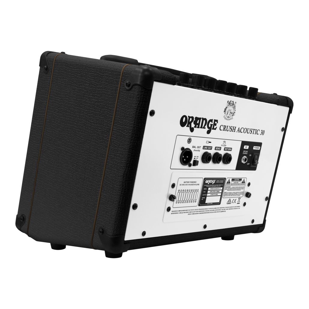 Orange Crush Acoustic 30 30-watt 1x8" Acoustic Ukulele & Guitar Combo Amp - Black - Open Box