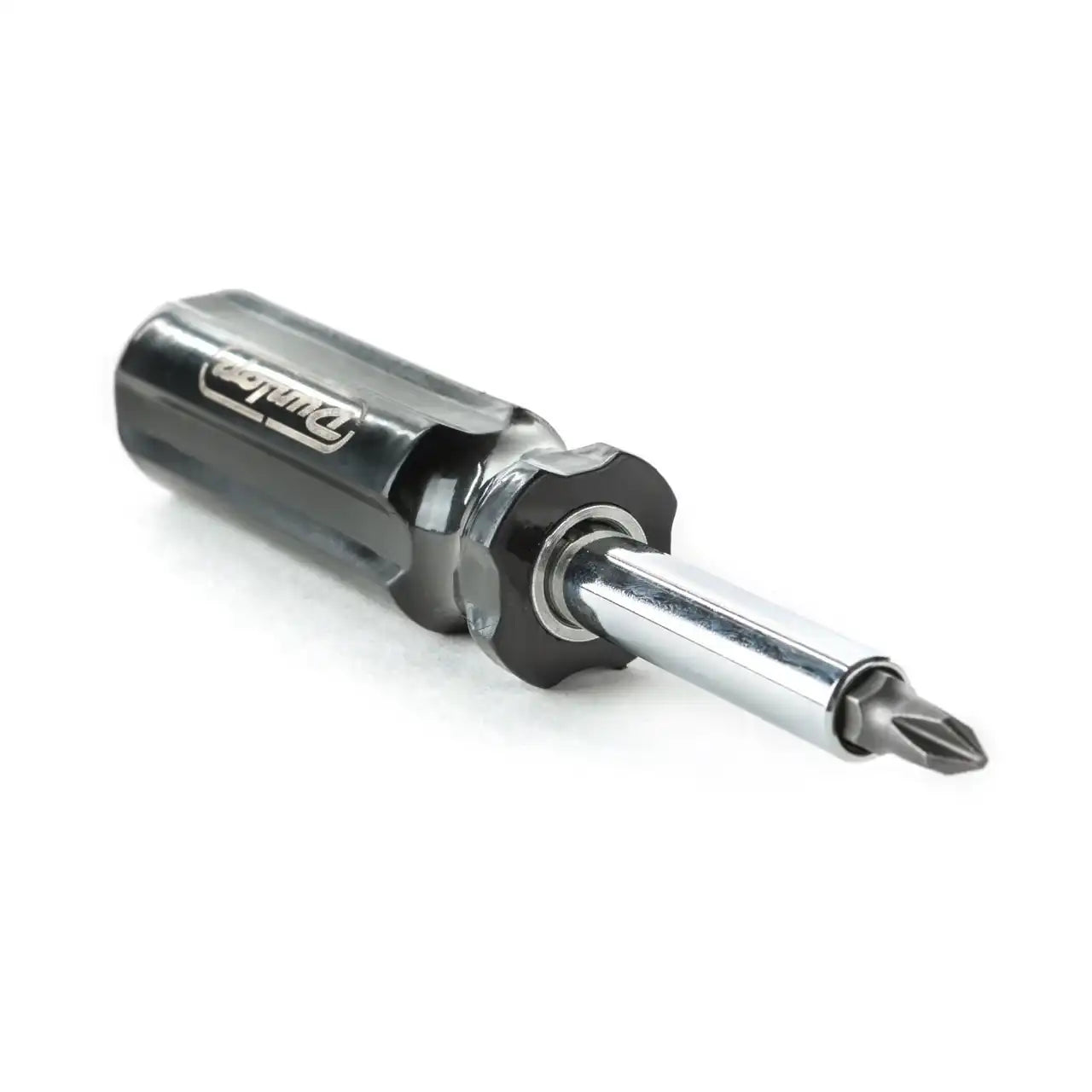 Cruztools Phillips screwdriver with black handle on white background at Terry Carter Music Store