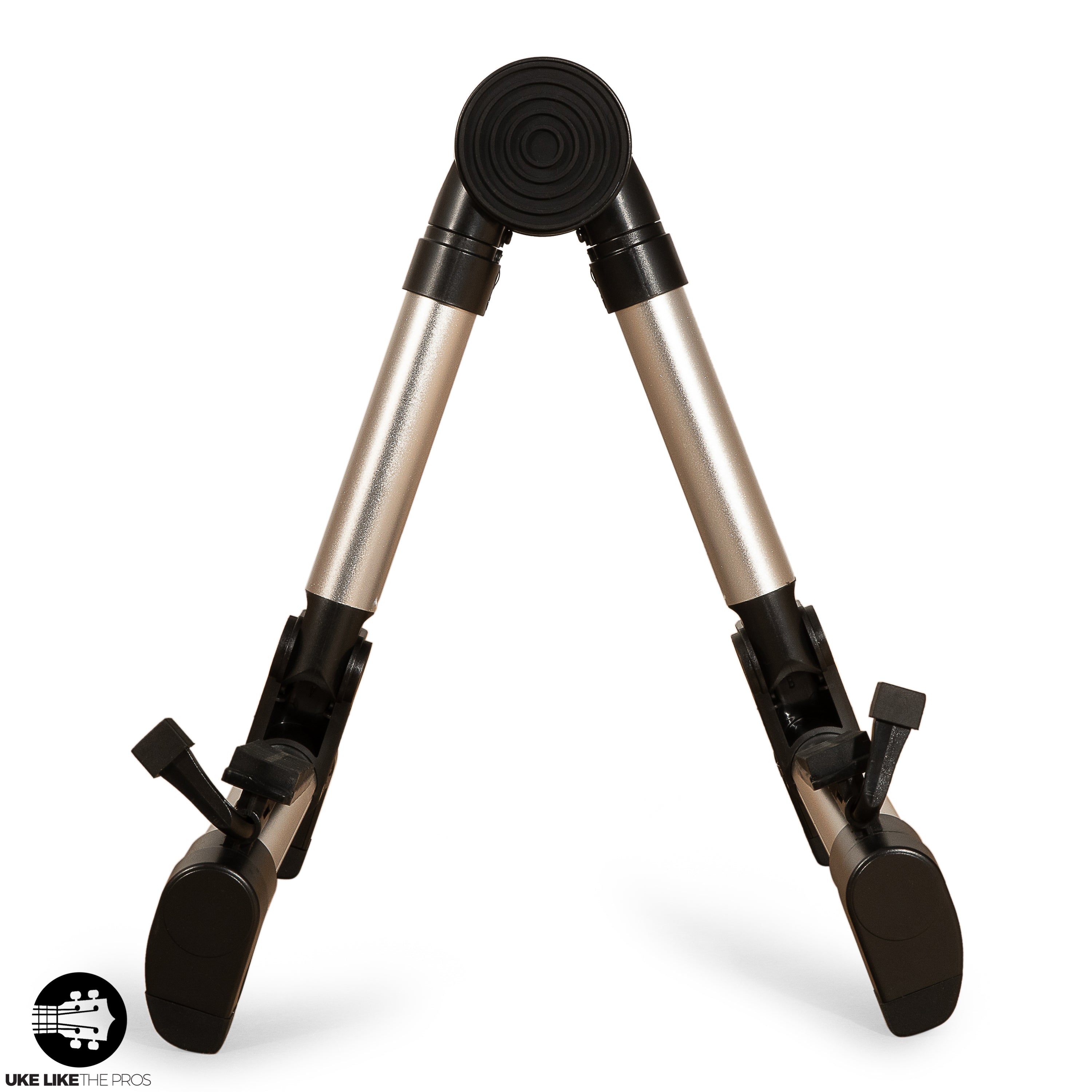 Ohana US-30 S Lightweight A-Frame Silver Portable Uke Stand - SILVER