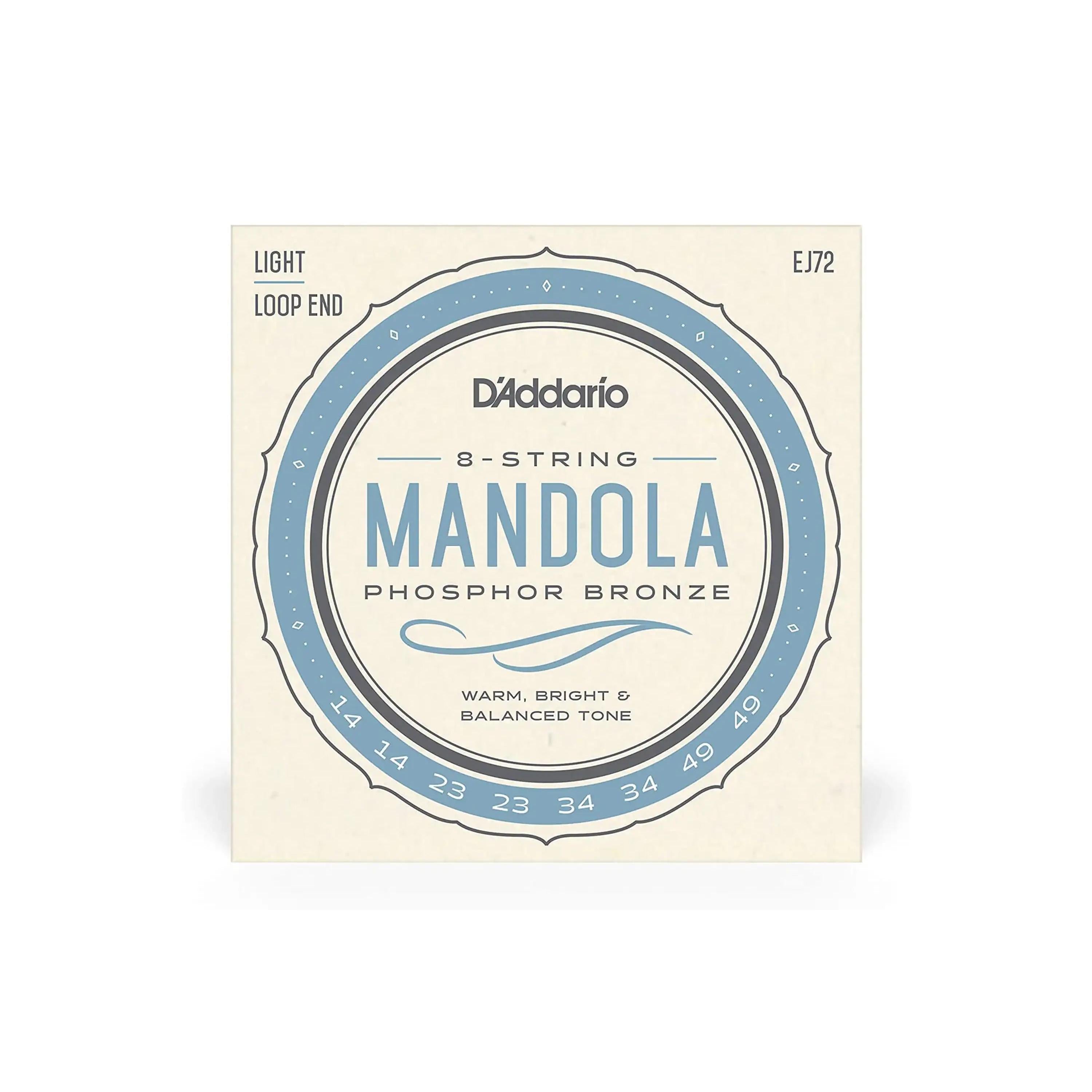 D_Addario-EJ72-Phosphor-Bronze-8-String-Mandola-Strings---Light-.014-.049front | Terry Carter Music Store