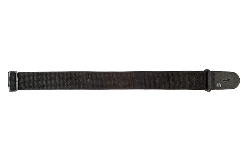 D'Addario Guitar Strap BLACK Polypropylene 2 Inch Wide