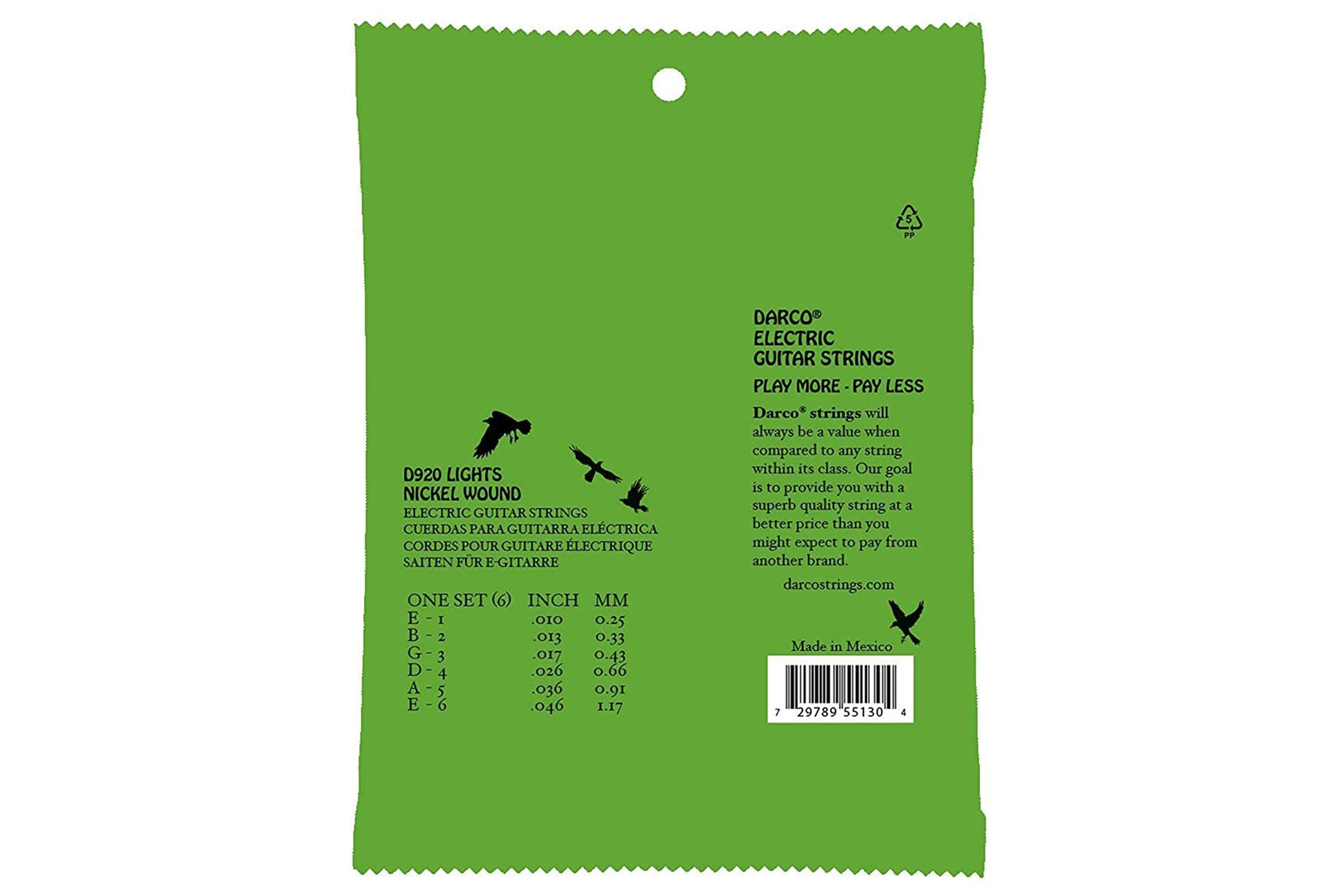 Darco D920 Light Electric Guitar Strings