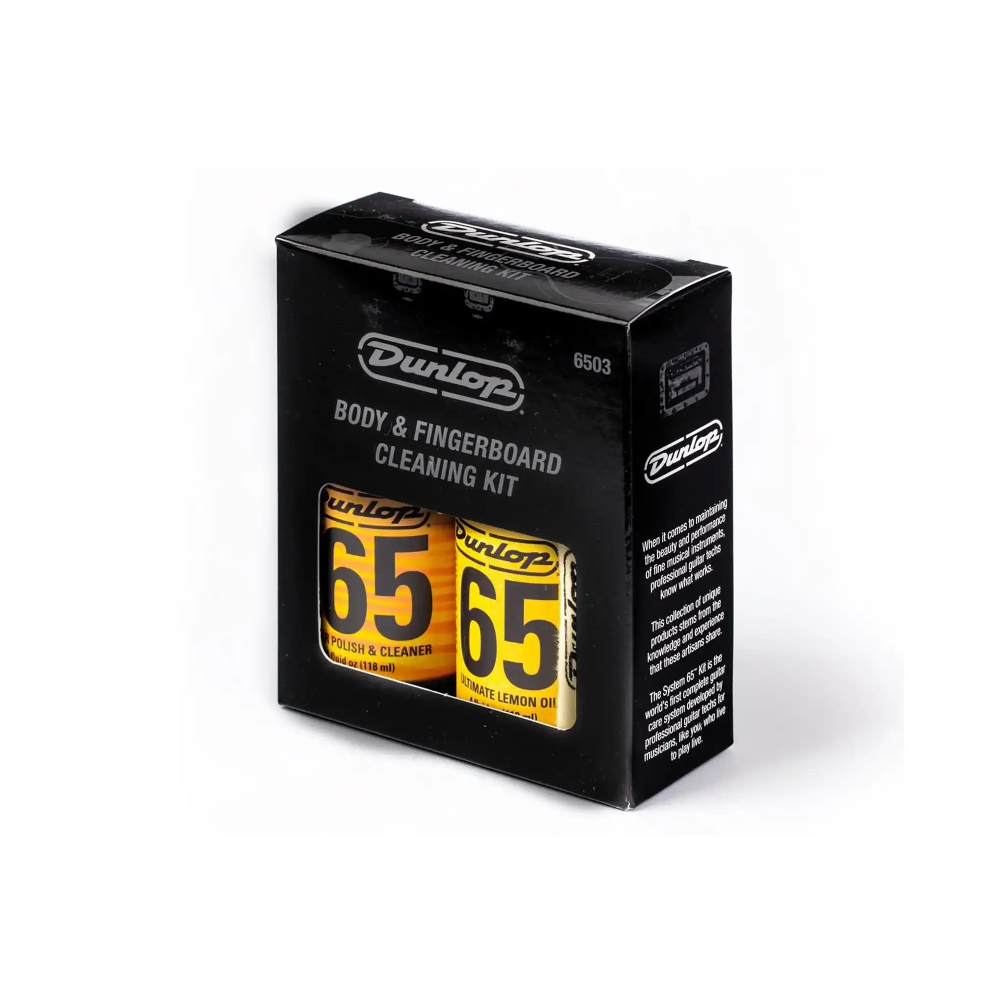 Dunlop6503System65BodyandFingerboardCleaningKit-pack | Terry Carter Music Store