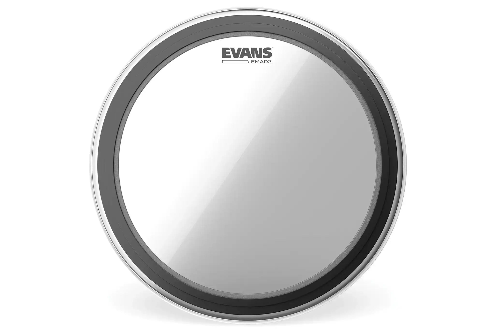 EvansEMAD2ClearBassBatterHead-22inch-all | Terry Carter Music Store