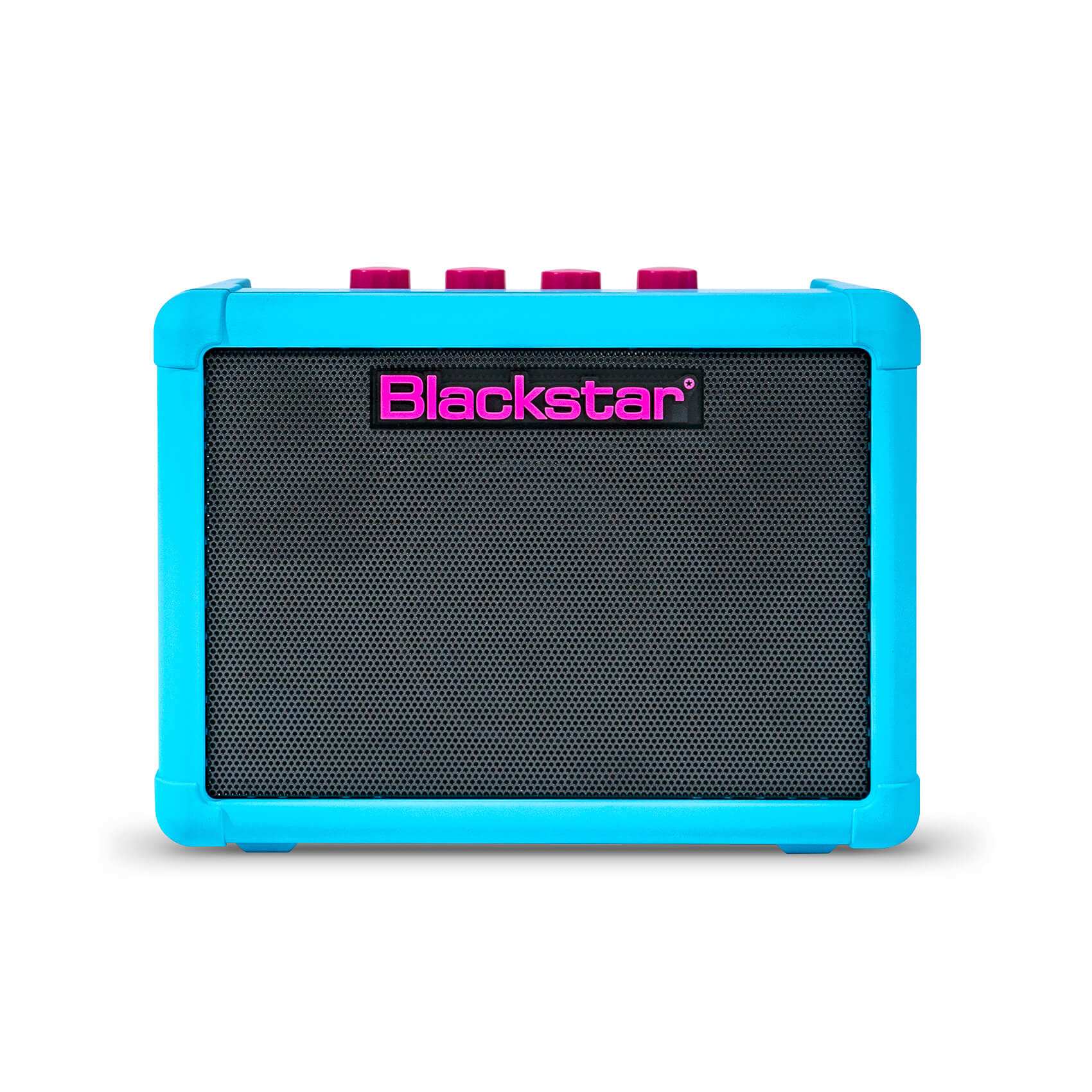 FLY3-NEON-BLUE-FRONT-2 | Terry Carter Music Store
