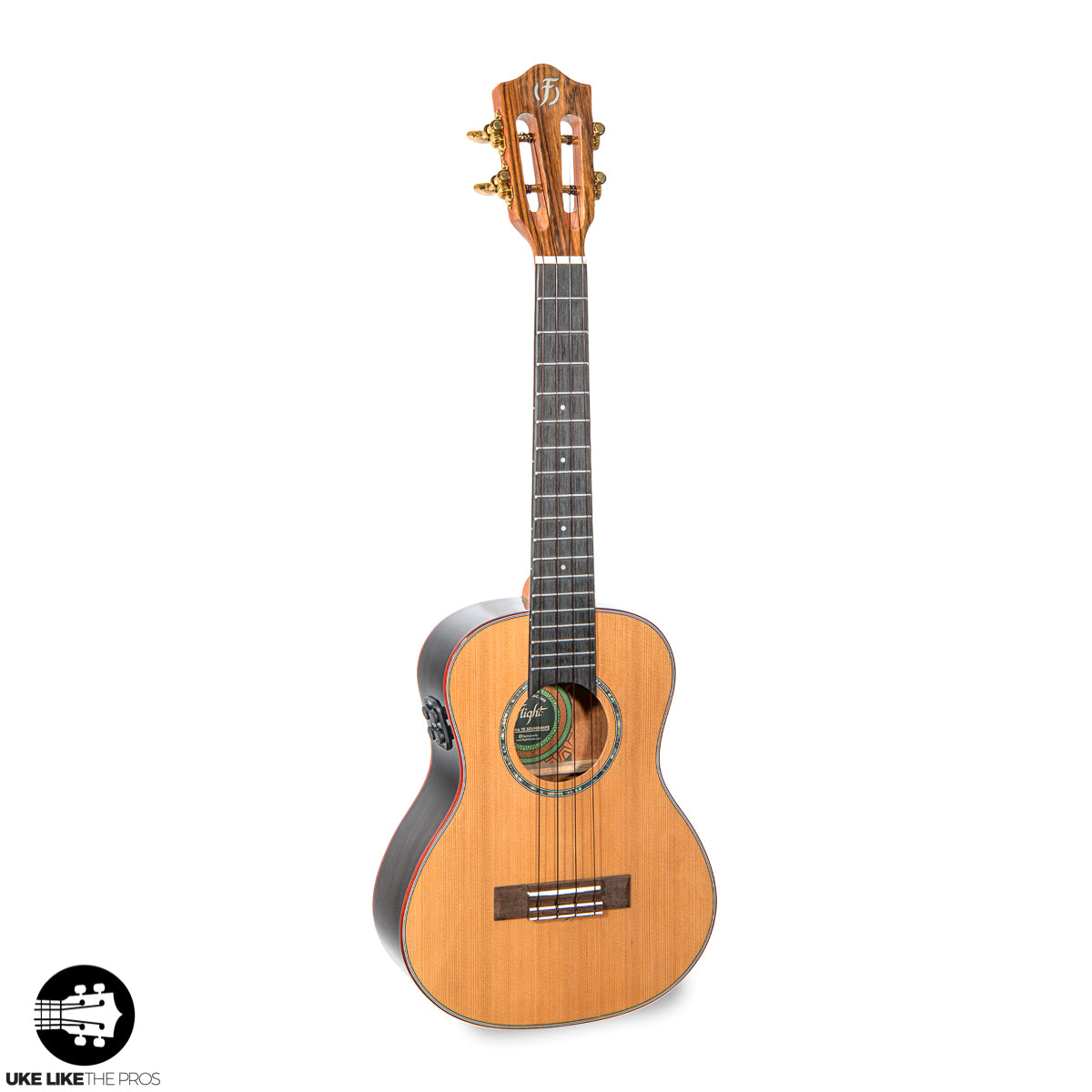 Flight Diana Tenor Electro-Acoustic Ukulele Princess Series with Soundwave Pickup System