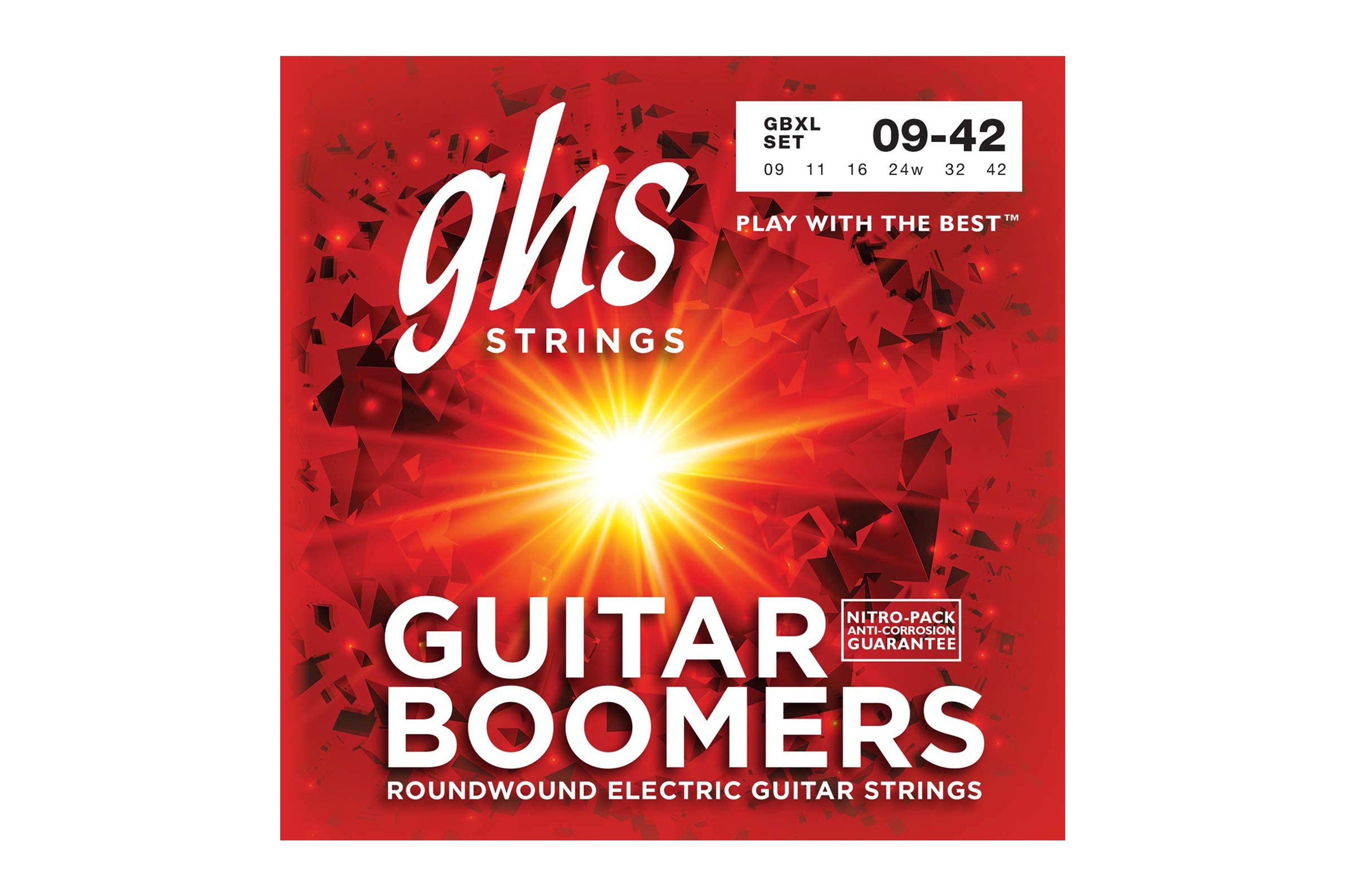 GHS GBXL Guitar Boomers Nickel-Plated Electric Guitar Strings - Extra Light .009-.042