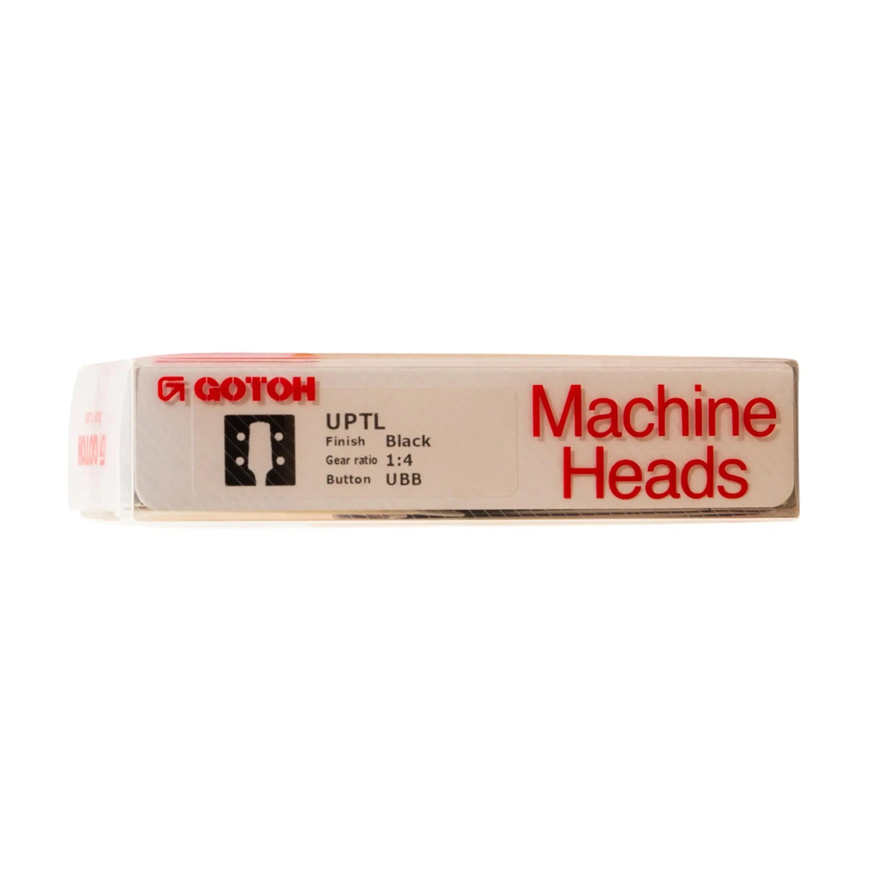 GOTOH UPTL black machine heads tuner box, 1:4 gear ratio, Terry Carter Music Store