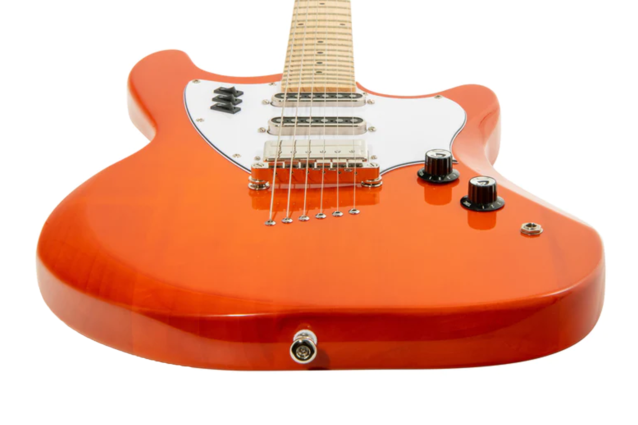 Guild Surfliner Electric Guitar Orange "Crazy Train"