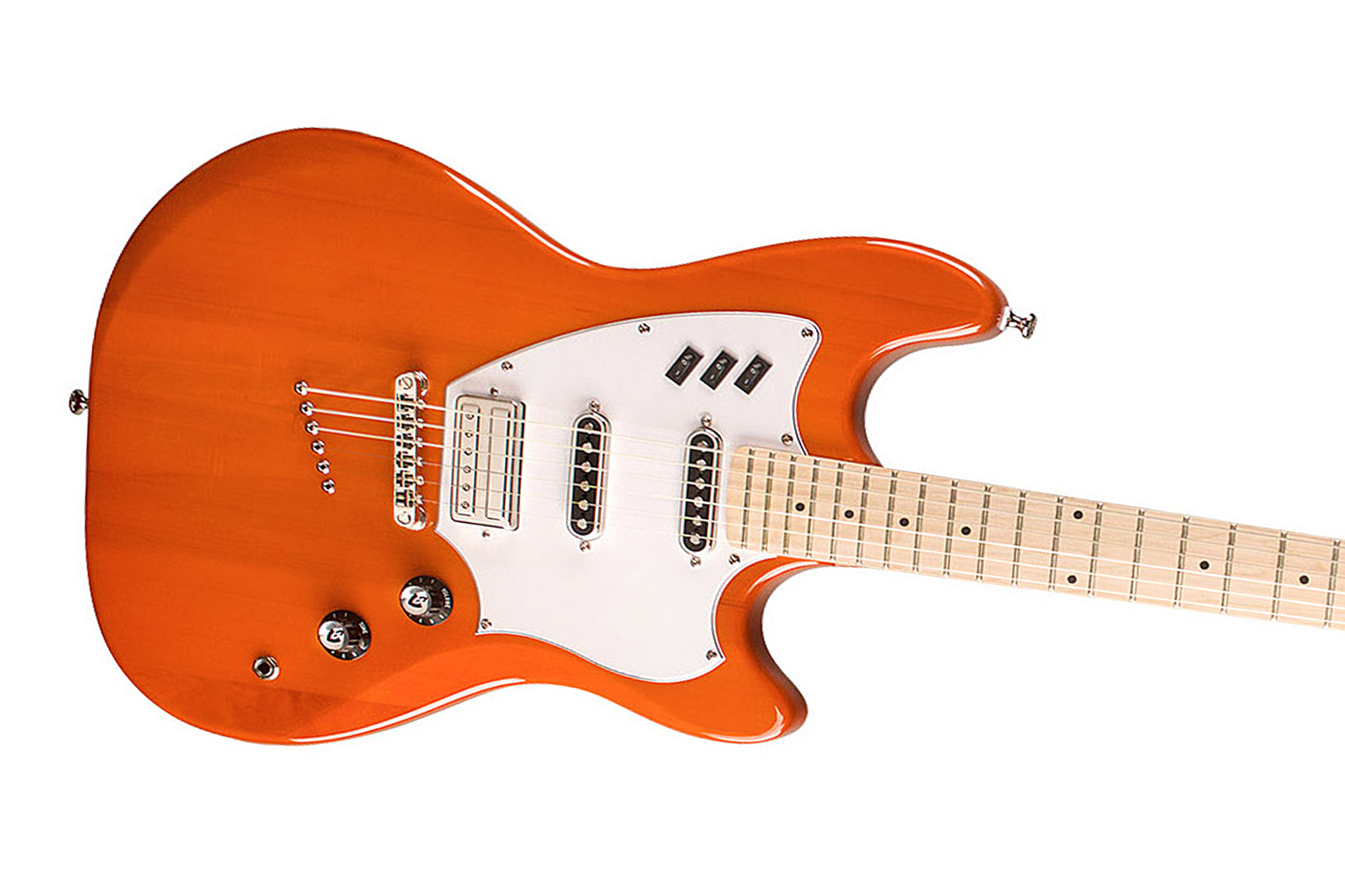 Guild Surfliner Electric Guitar Orange "Crazy Train"