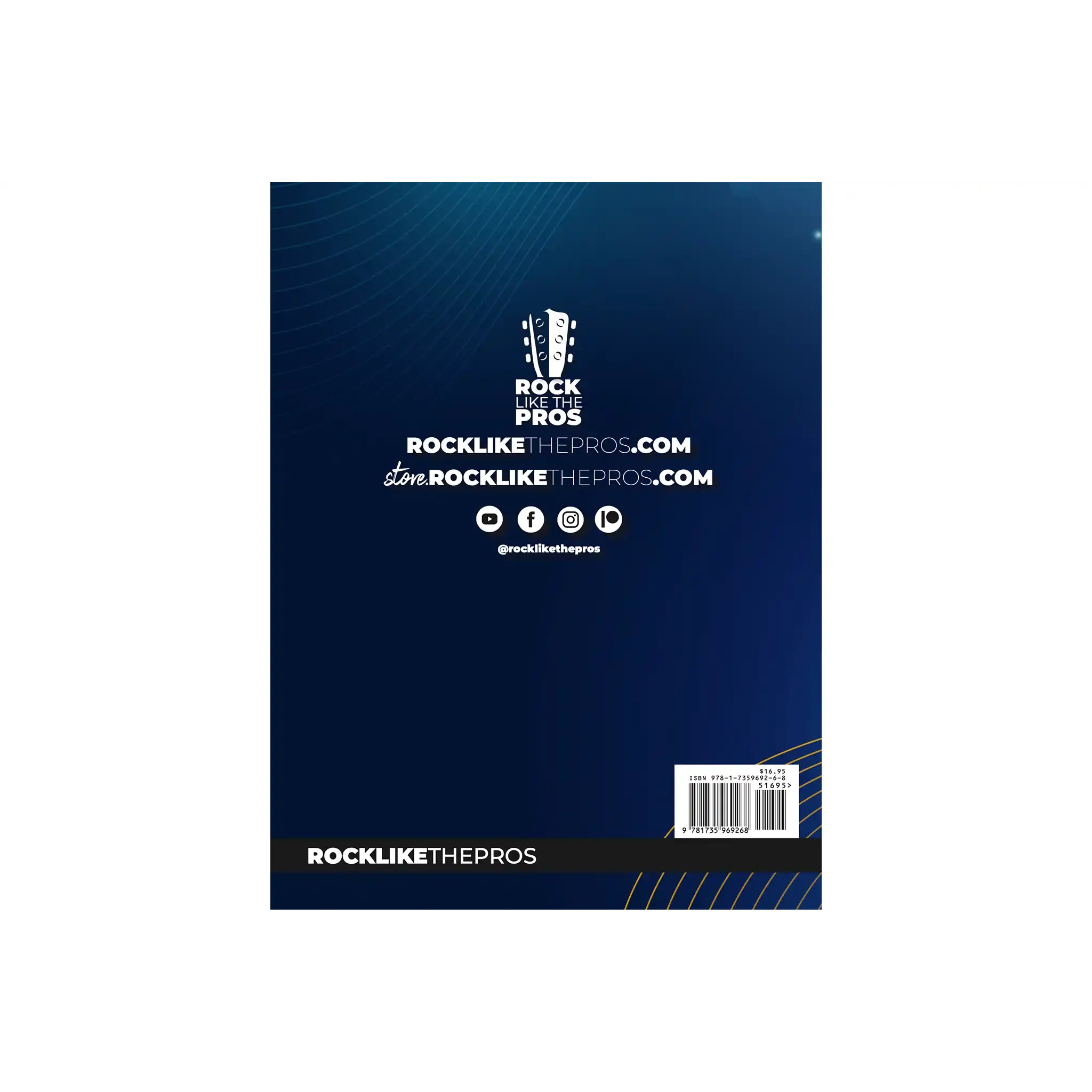 GuitarPracticeAndTechniqueMethod1_RockLikeThePros-back | Terry Carter Music Store