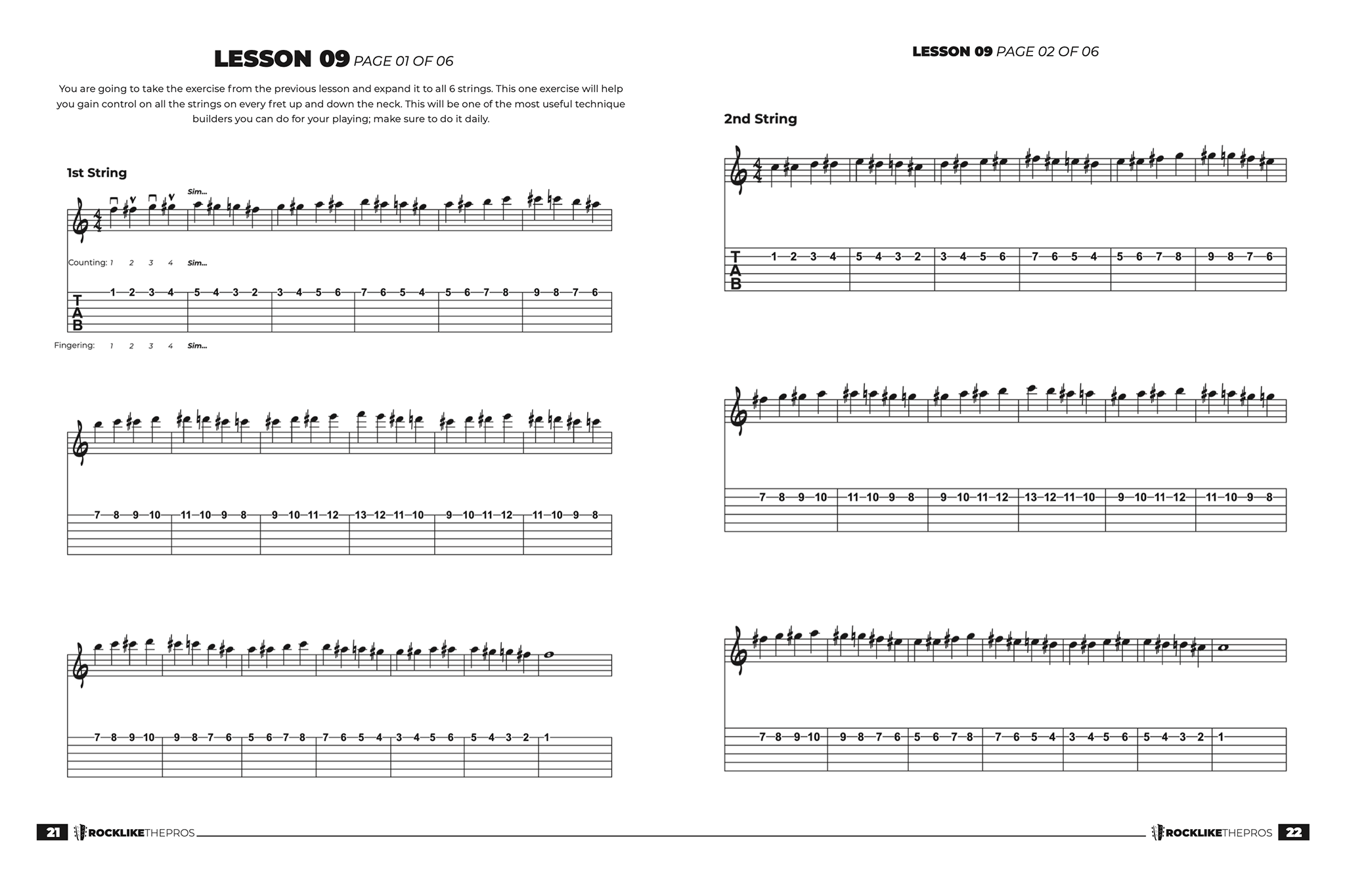 Guitar Practice And Technique Method 1 | Rock Like The Pros
