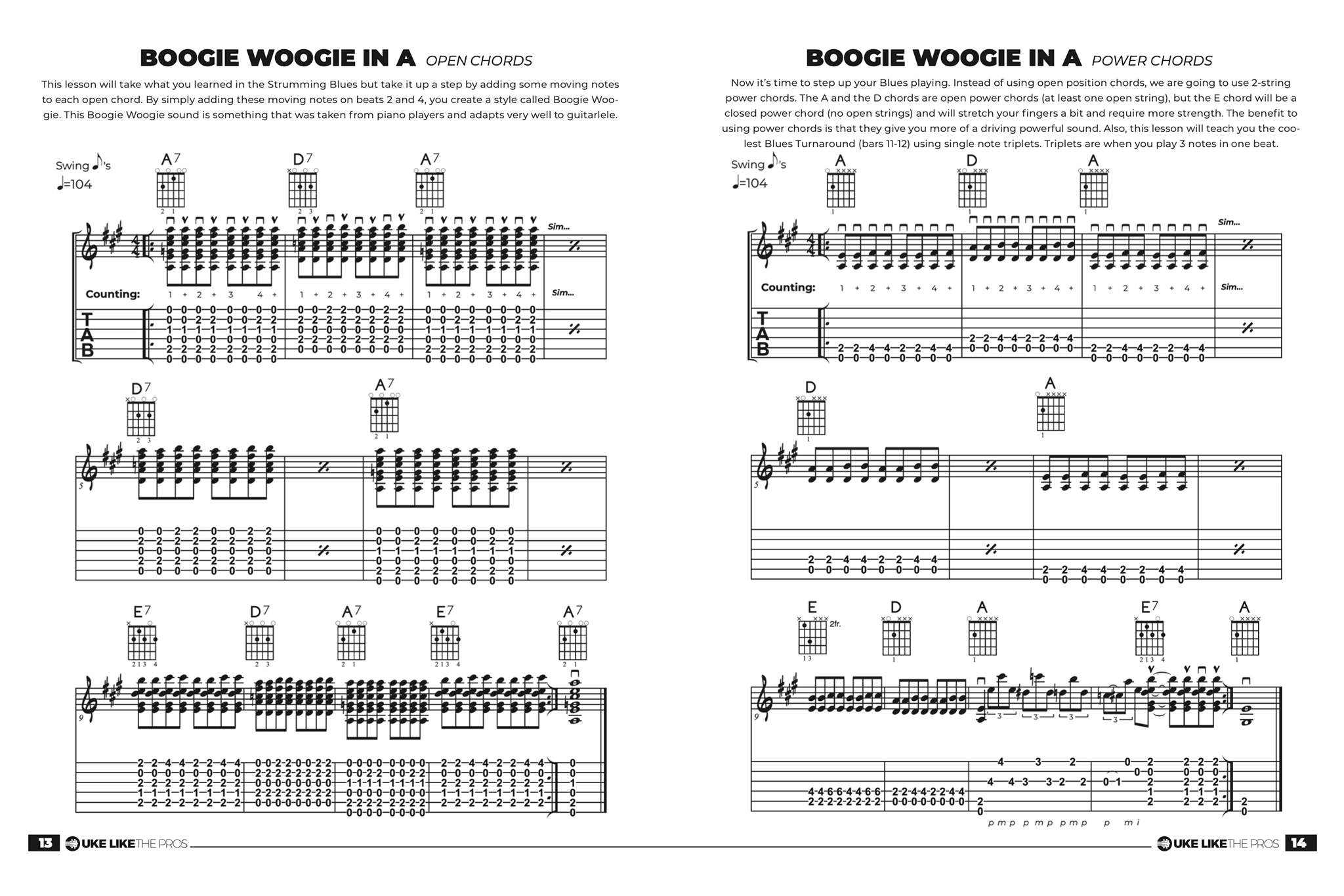 Guitarlele Blues Mastery Book