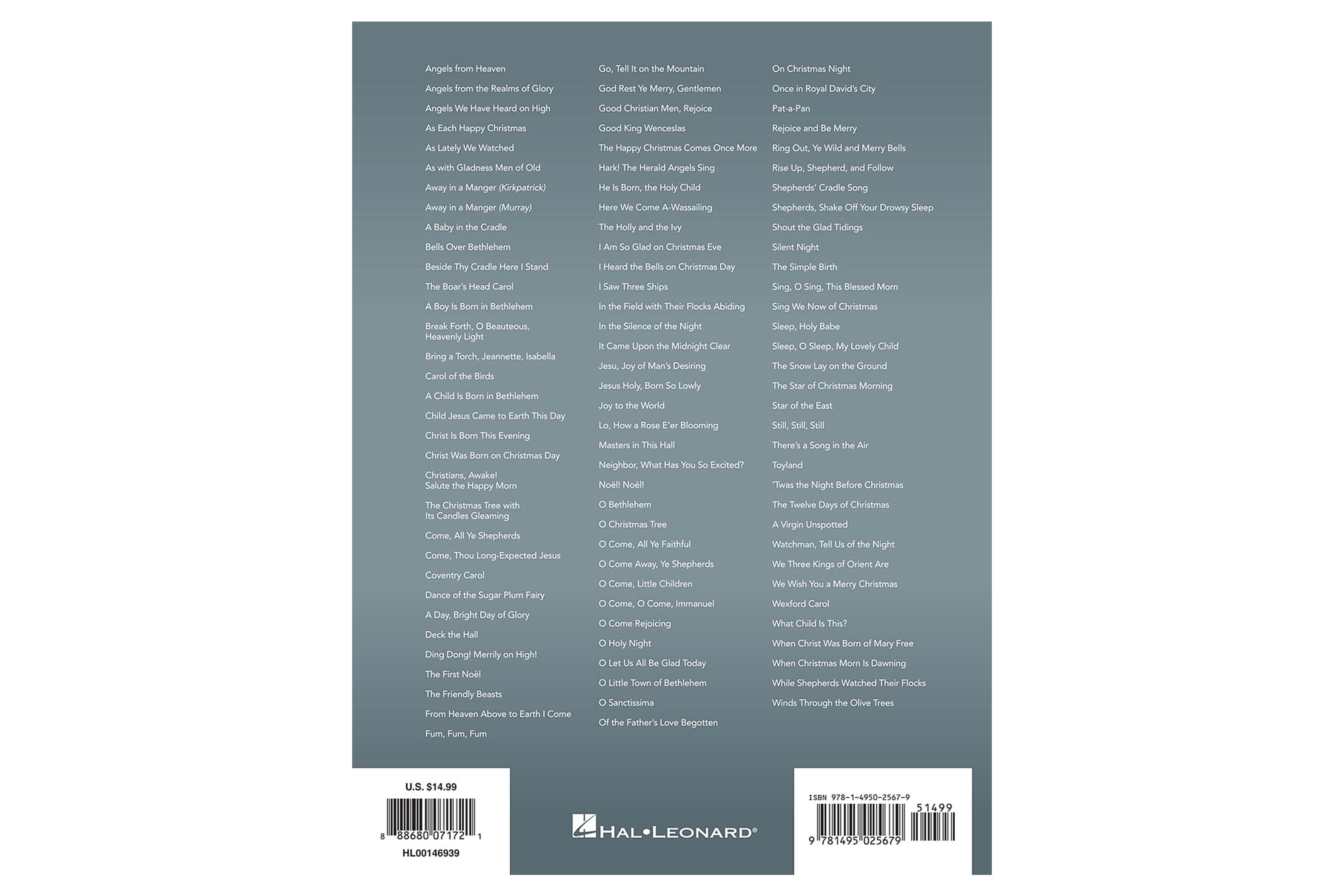 100 Christmas Carols Ukulele Book Hal Leonard