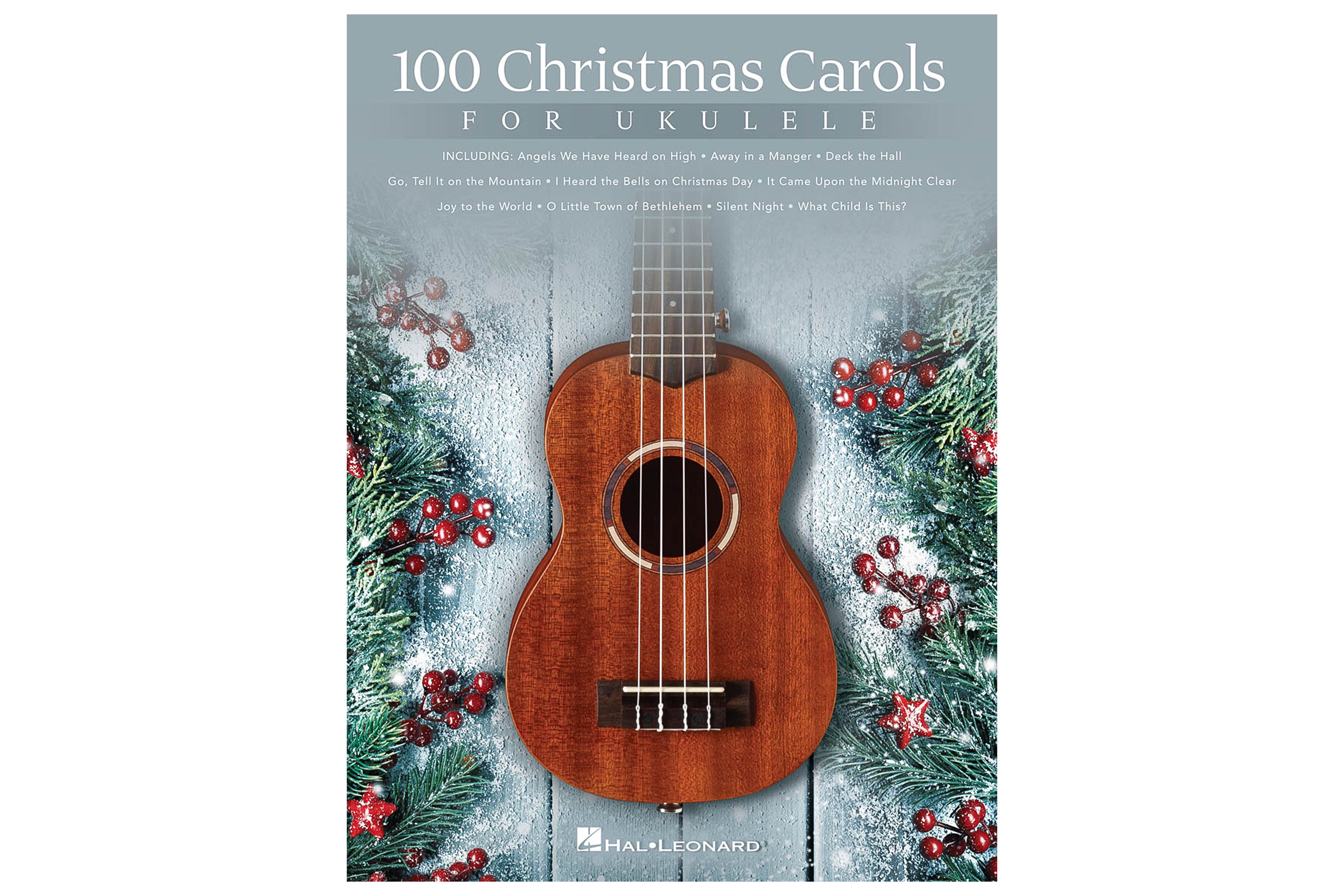 100 Christmas Carols Ukulele Book Hal Leonard