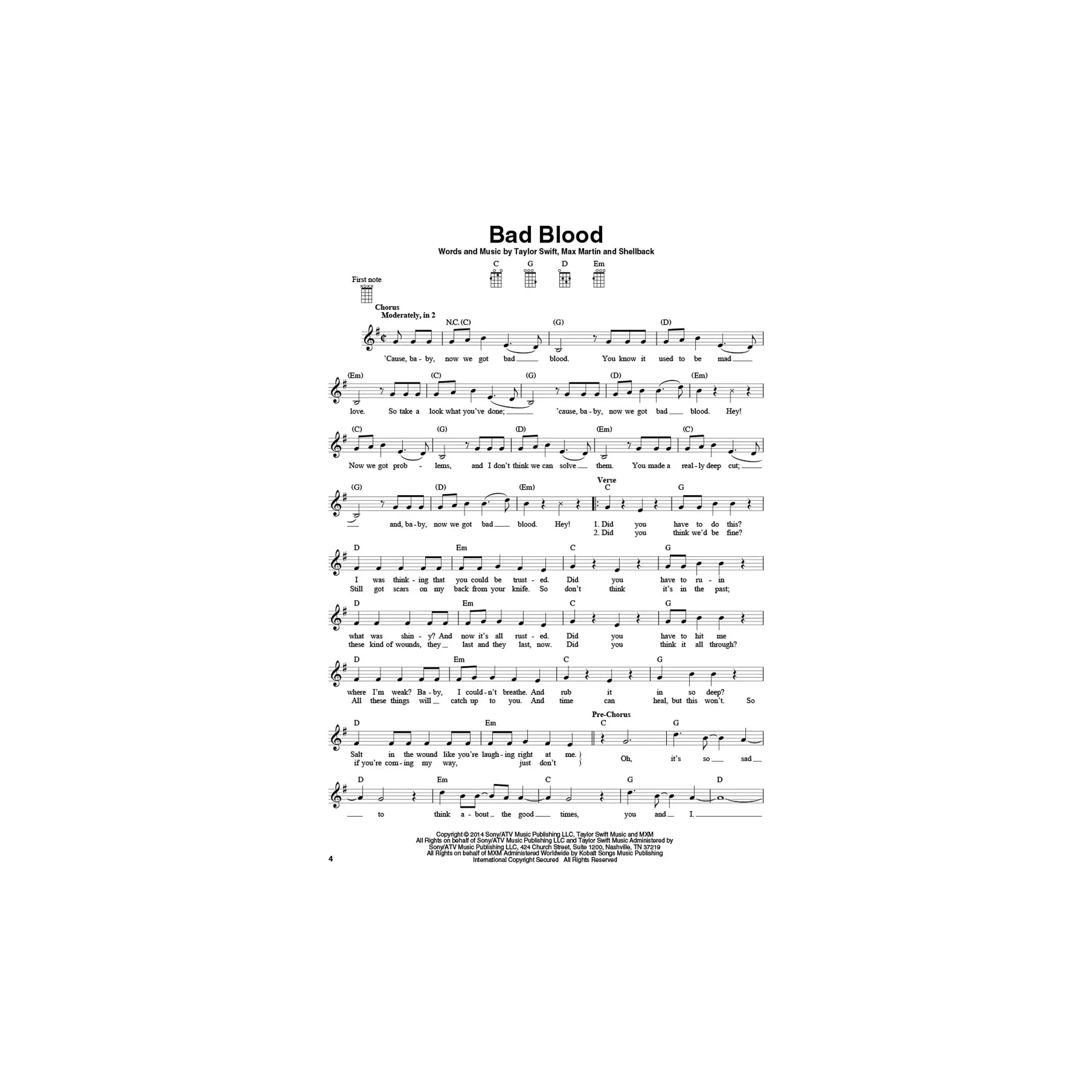 HL00156009sheet2 | Terry Carter Music Store