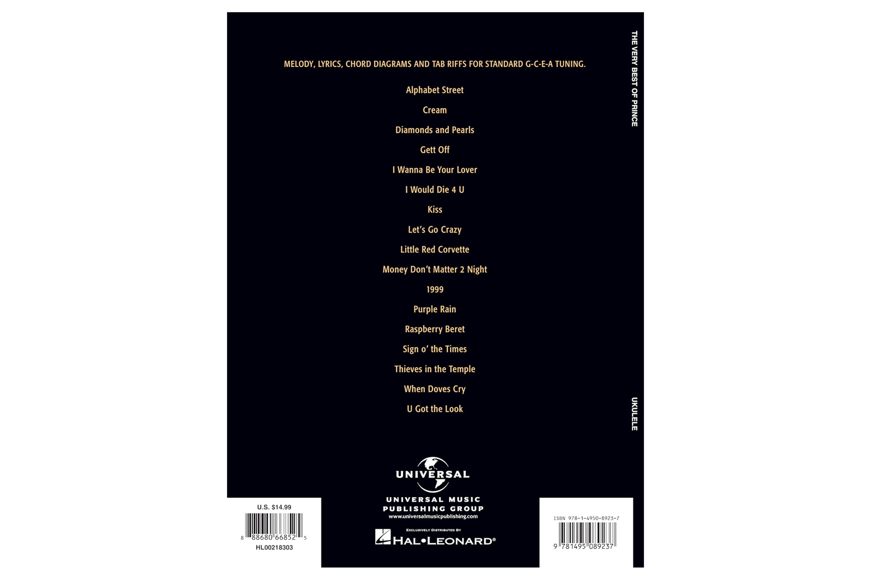 The Very Best of Prince Ukulele