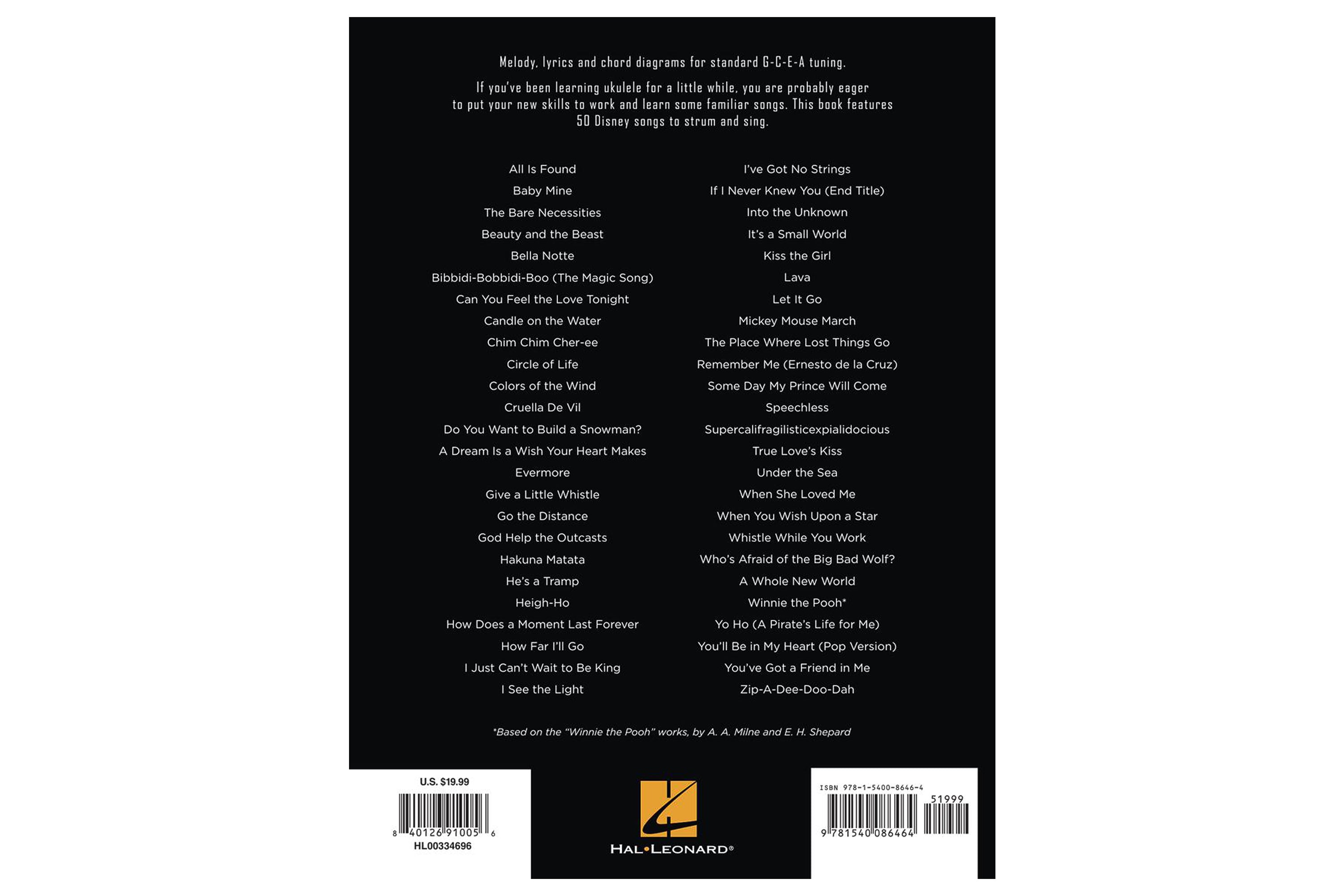 First 50 Disney Songs You Should Play On Ukulele