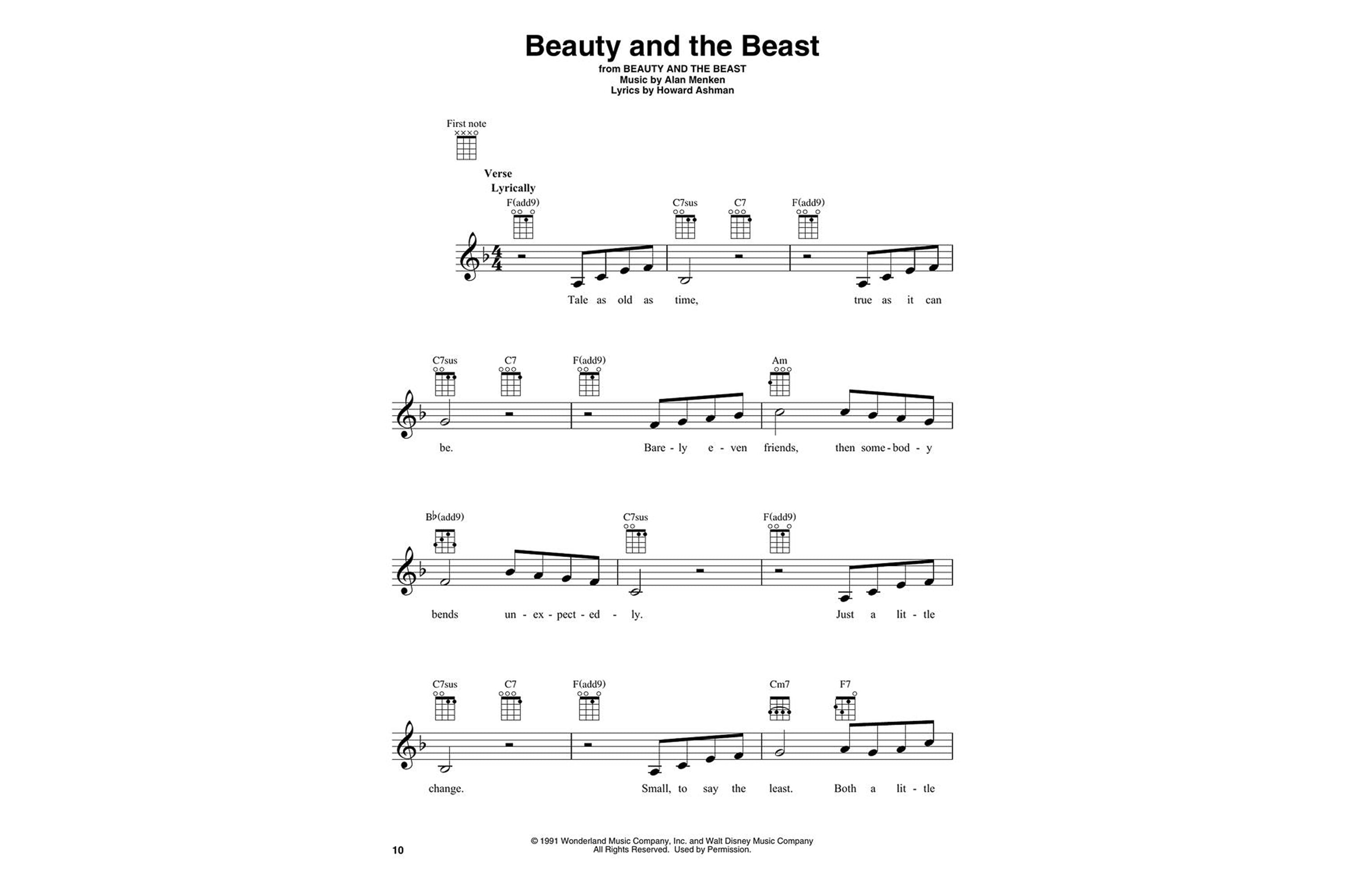 First 50 Disney Songs You Should Play On Ukulele