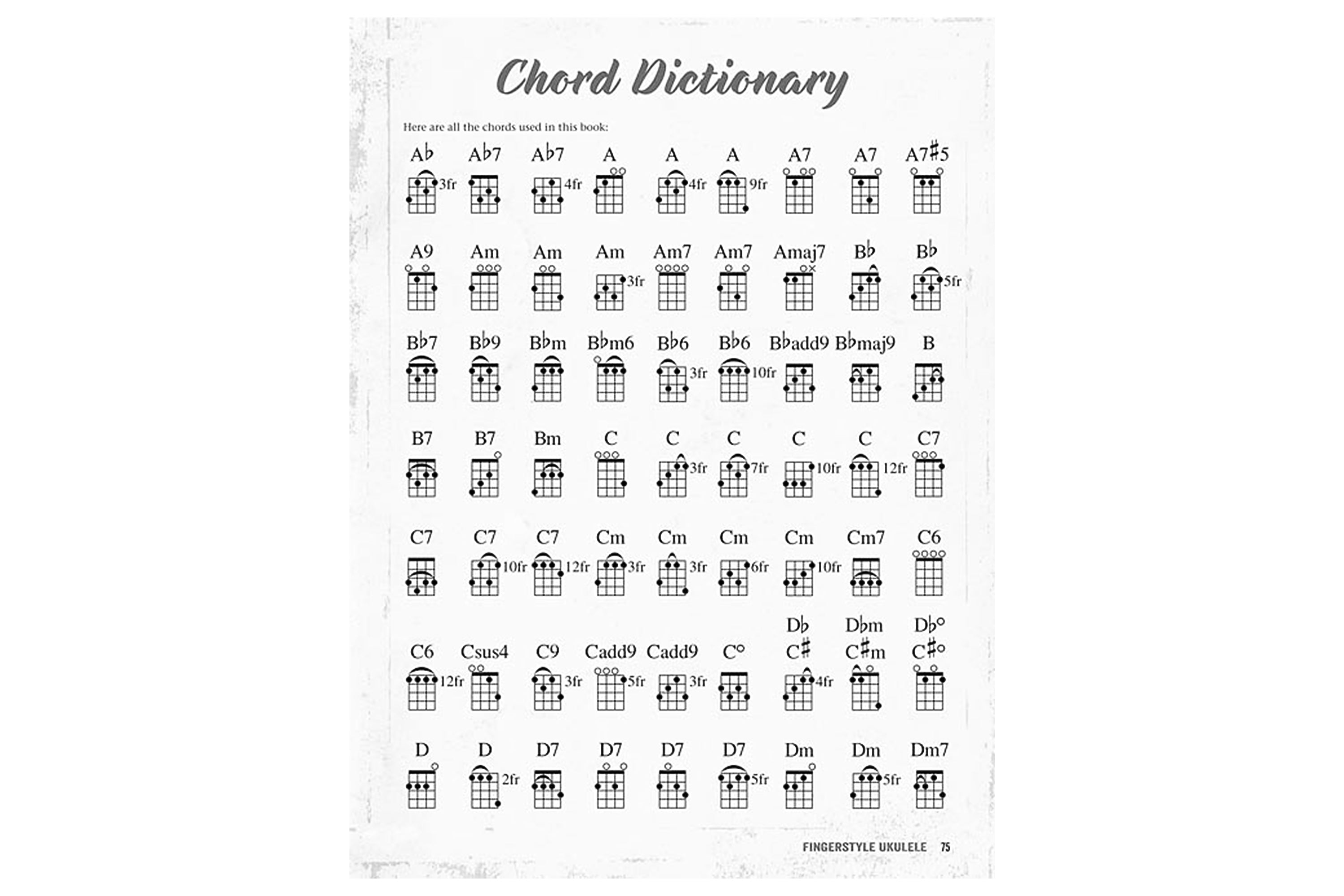 Fingerstyle Ukulele - A Method & Songbook for Fingerpicking Backup & Solos