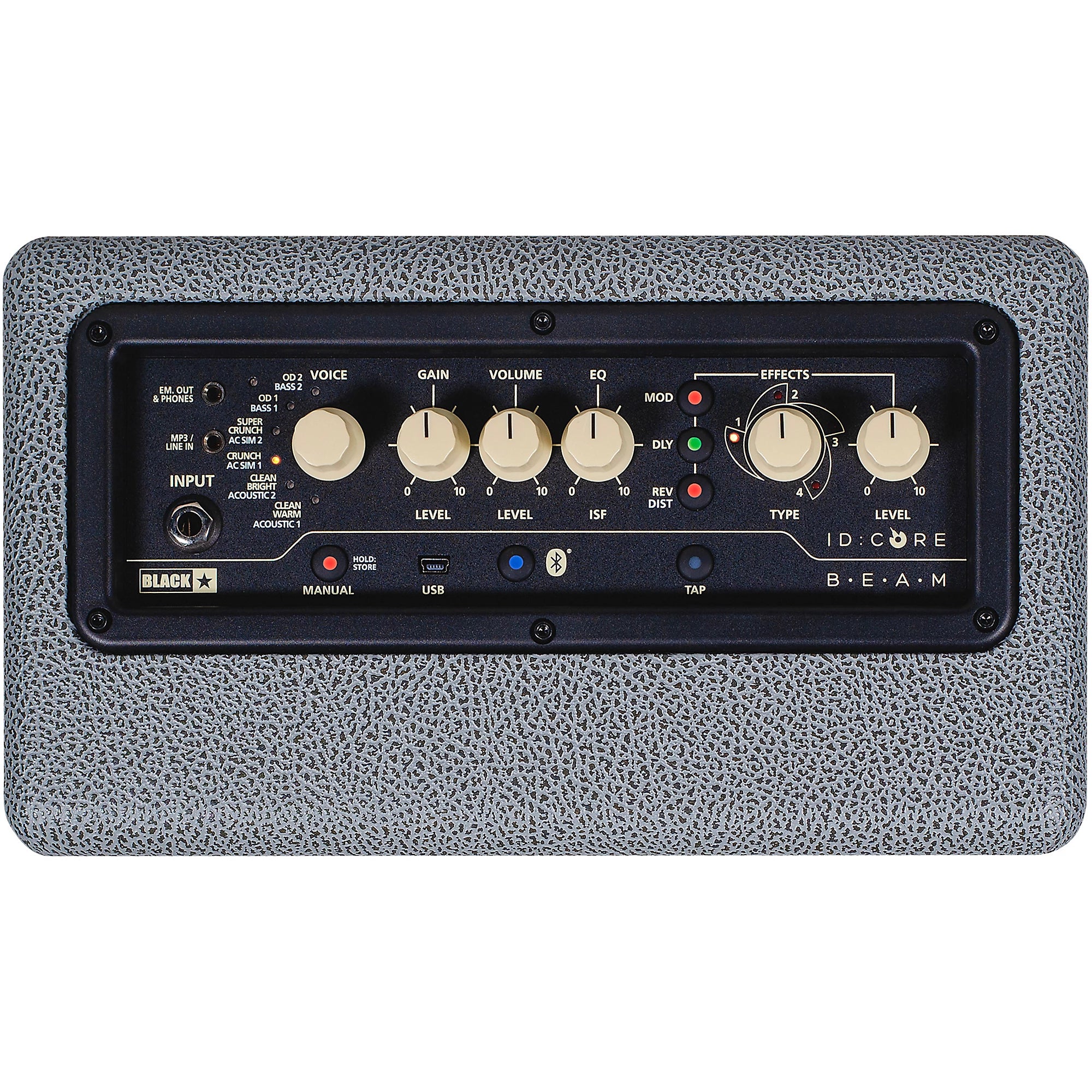 Blackstar ID: Core BEAM BG, 20W (2 x 10 Watt) Bluetooth Combo Amp Grey