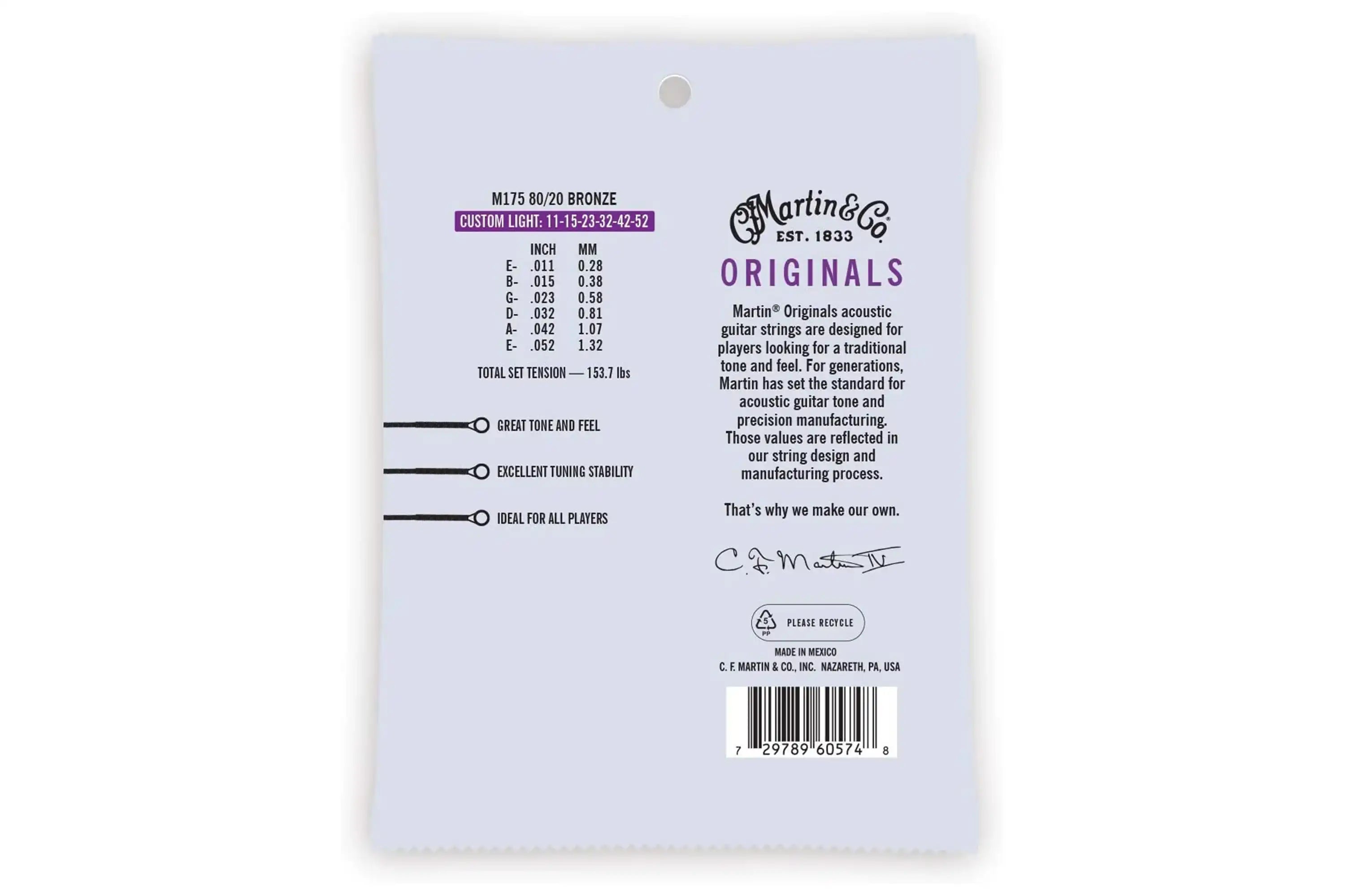 M175back | Terry Carter Music Store