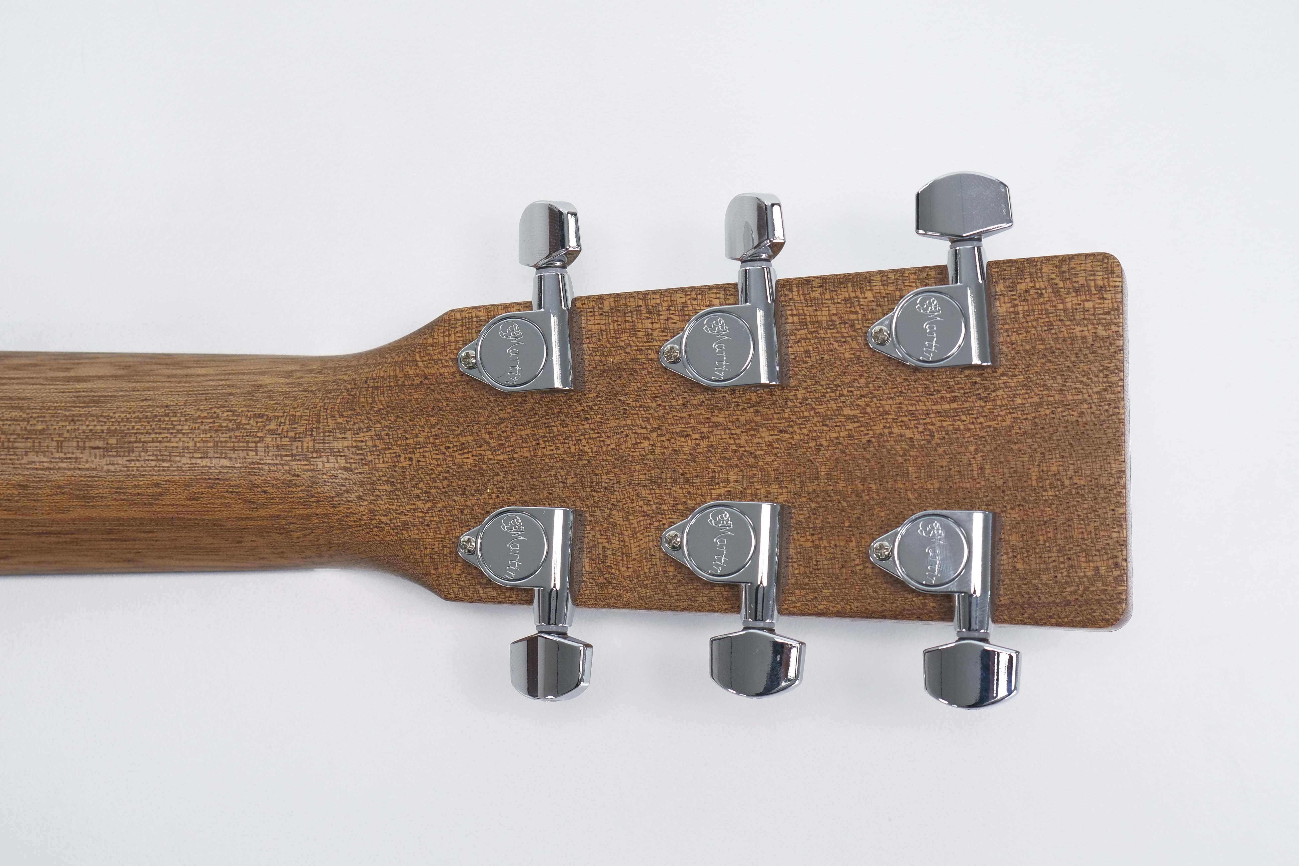 back of the headstock
