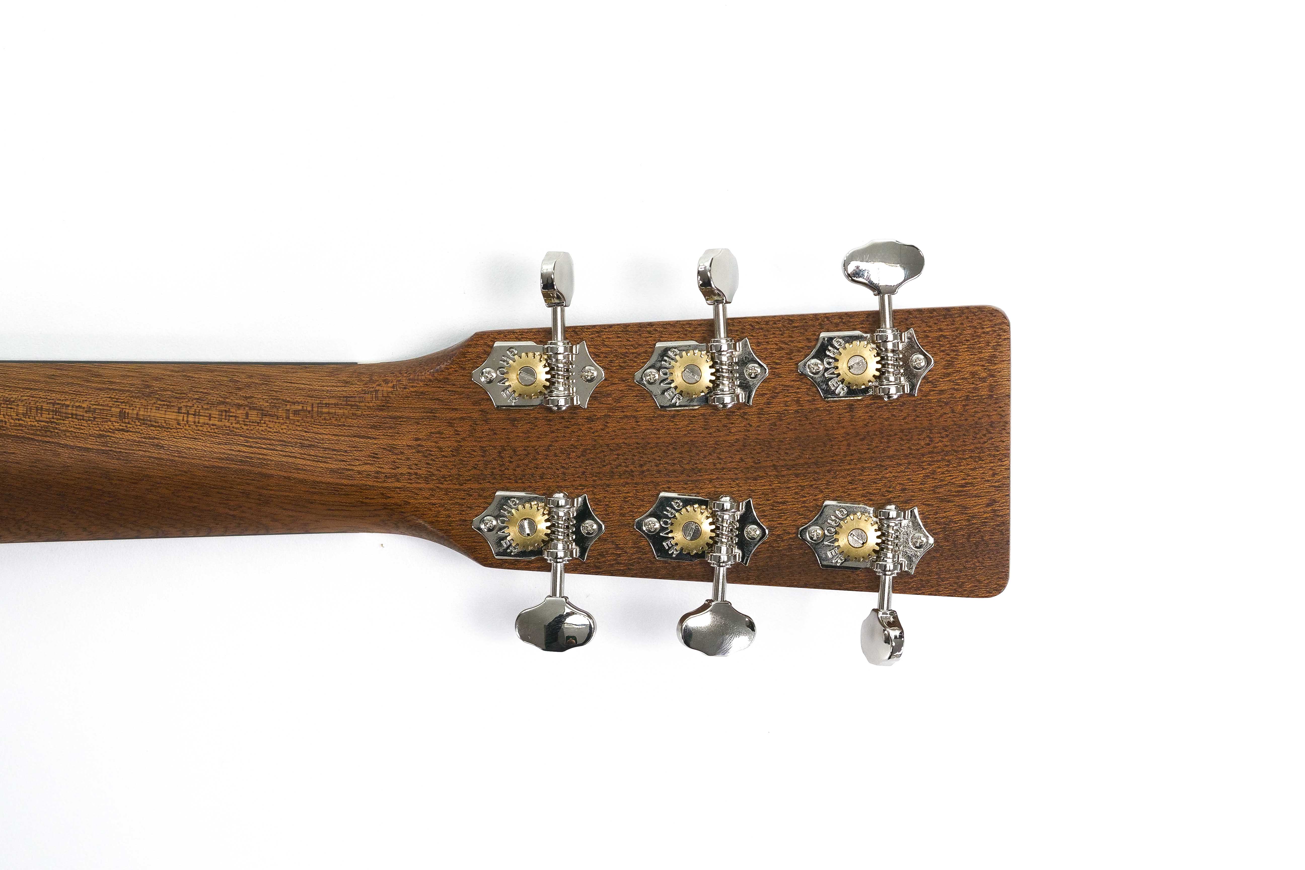 back of the headstock
