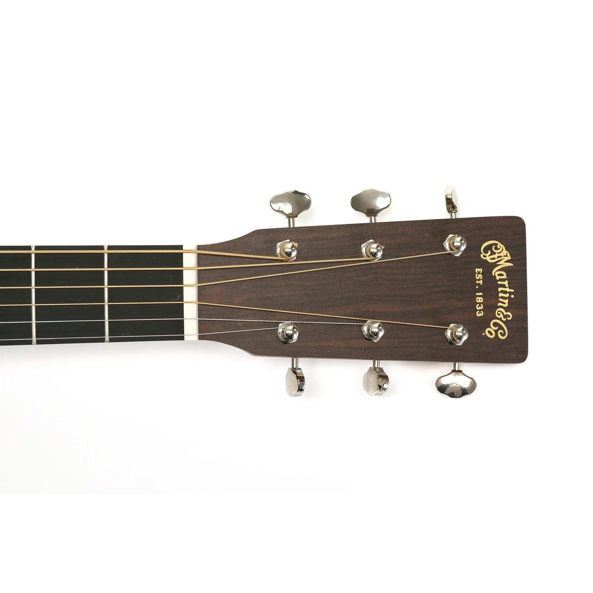 Martin-D-12E-Acoustic-Electric-Guitar-front-headstock | Terry Carter Music Store