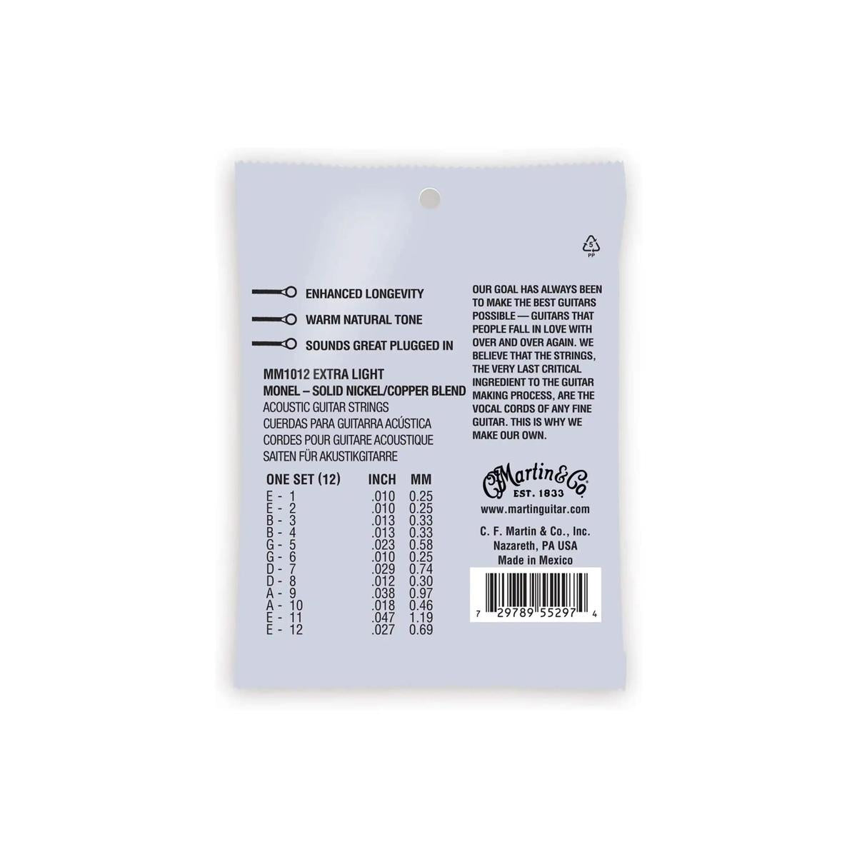 Martin-MM1012-Guitar-Strings-back | Terry Carter Music Store