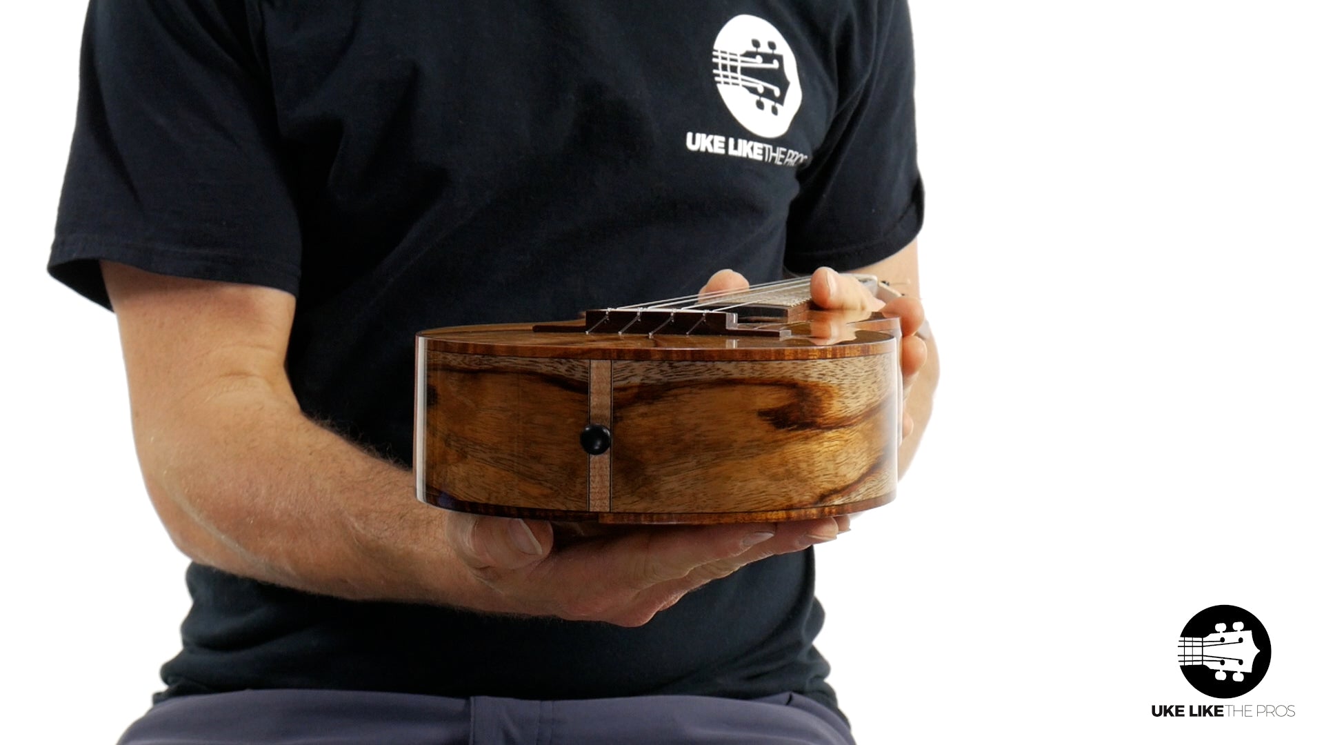 Mya-Moe Ukulele #275 Master Grade Chocolate Heart Mango Concert Custom Ukulele